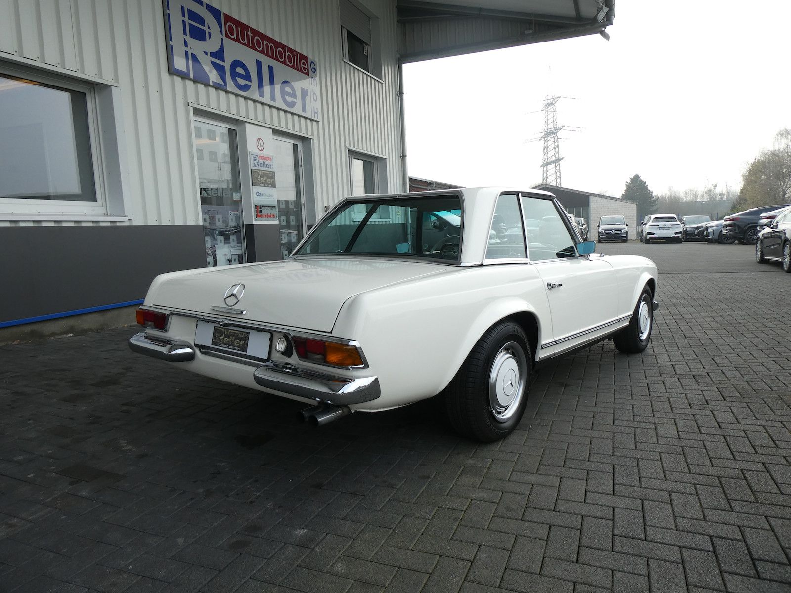 Mercedes-Benz 280 280 SL Pagode California, deutsche Auslieferung