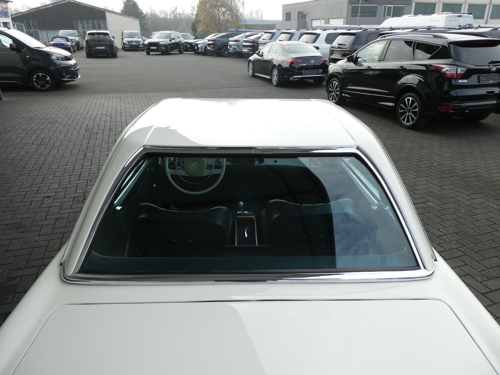 Mercedes-Benz 280 280 SL Pagode California, deutsche Auslieferung