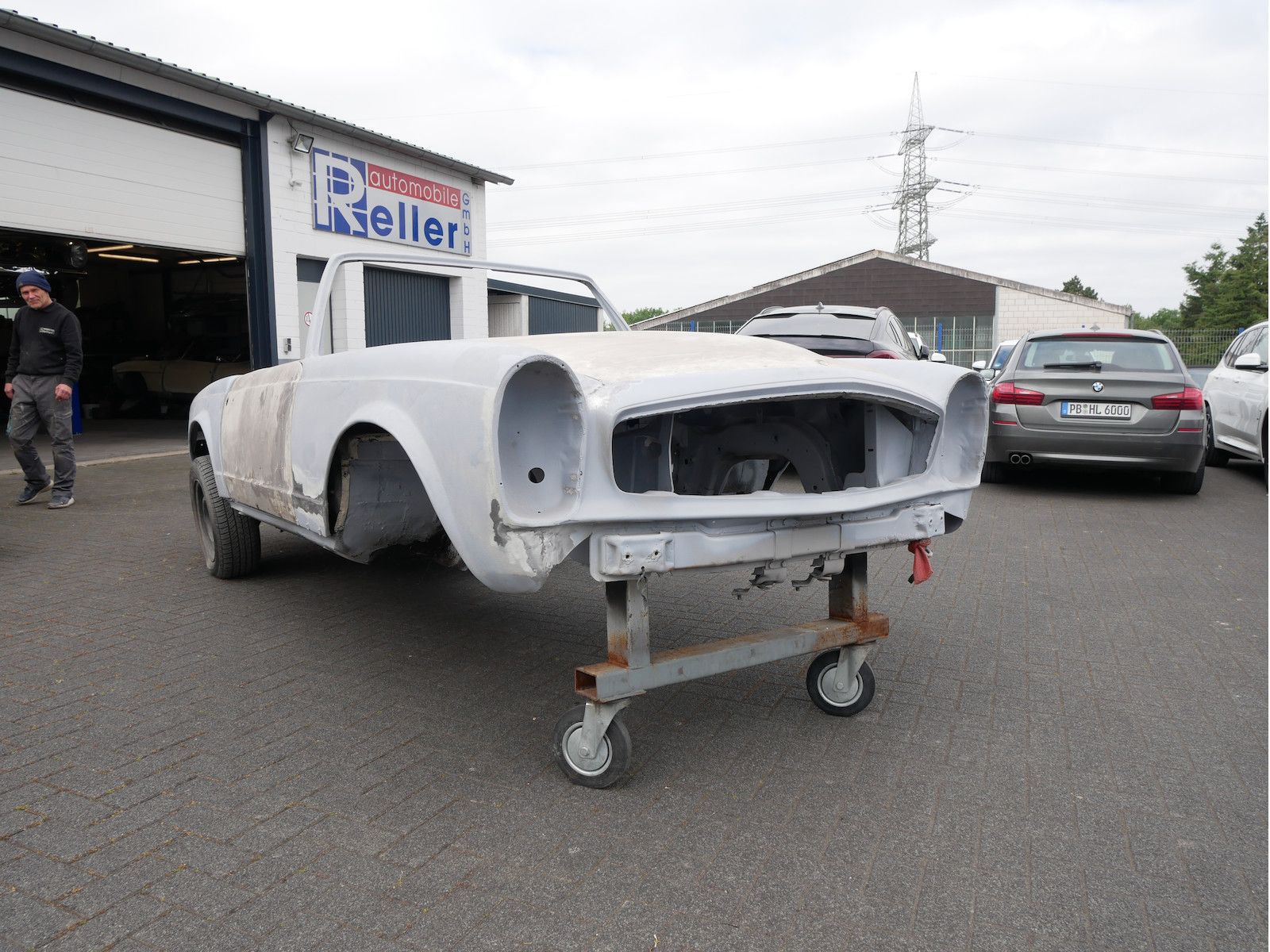 Mercedes-Benz 280 280 SL, SL Pagode, Karosserie, Projekt