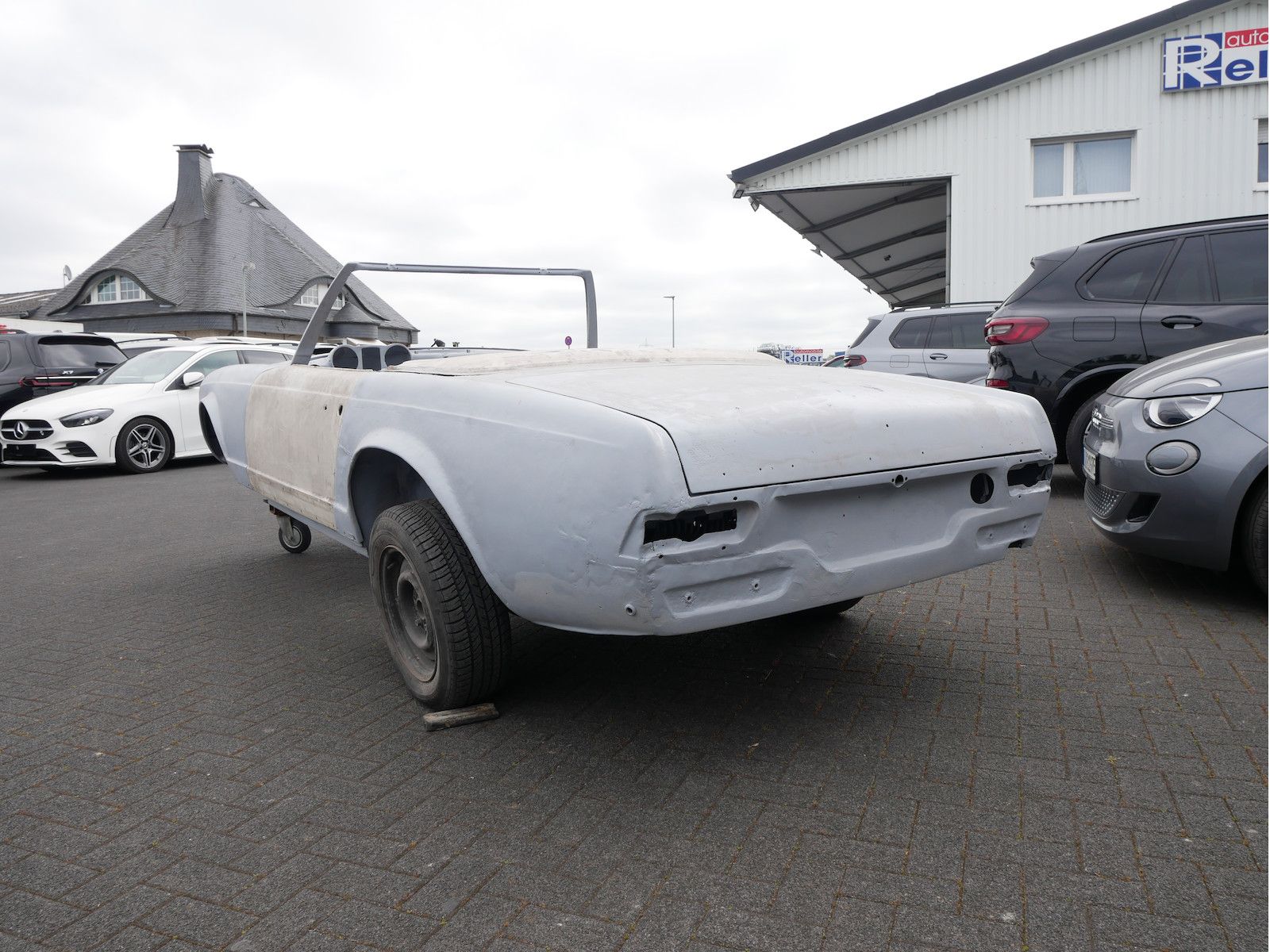 Mercedes-Benz 280 280 SL, SL Pagode, Karosserie, Projekt
