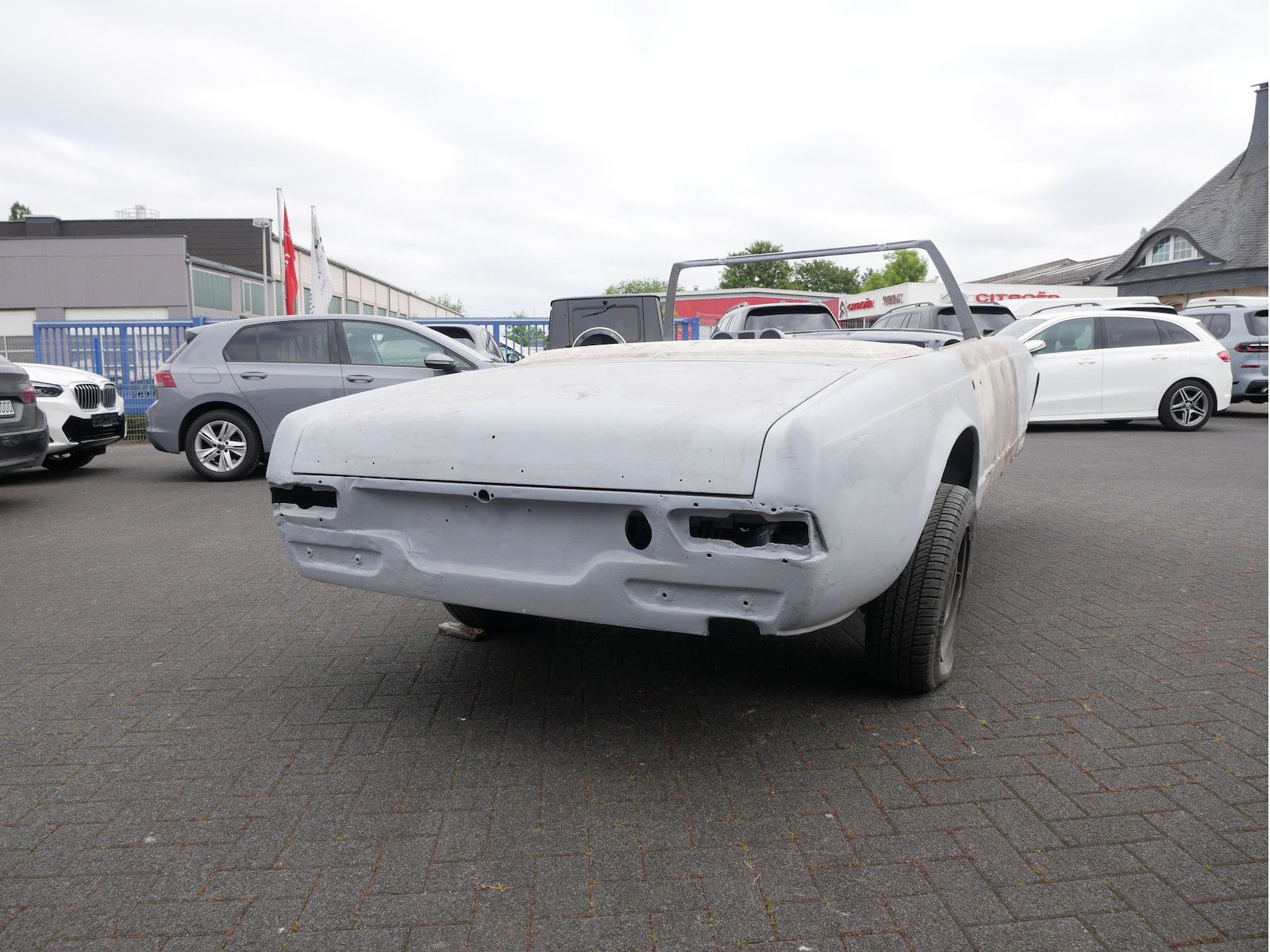 Mercedes-Benz 280 280 SL, SL Pagode, Karosserie, Projekt