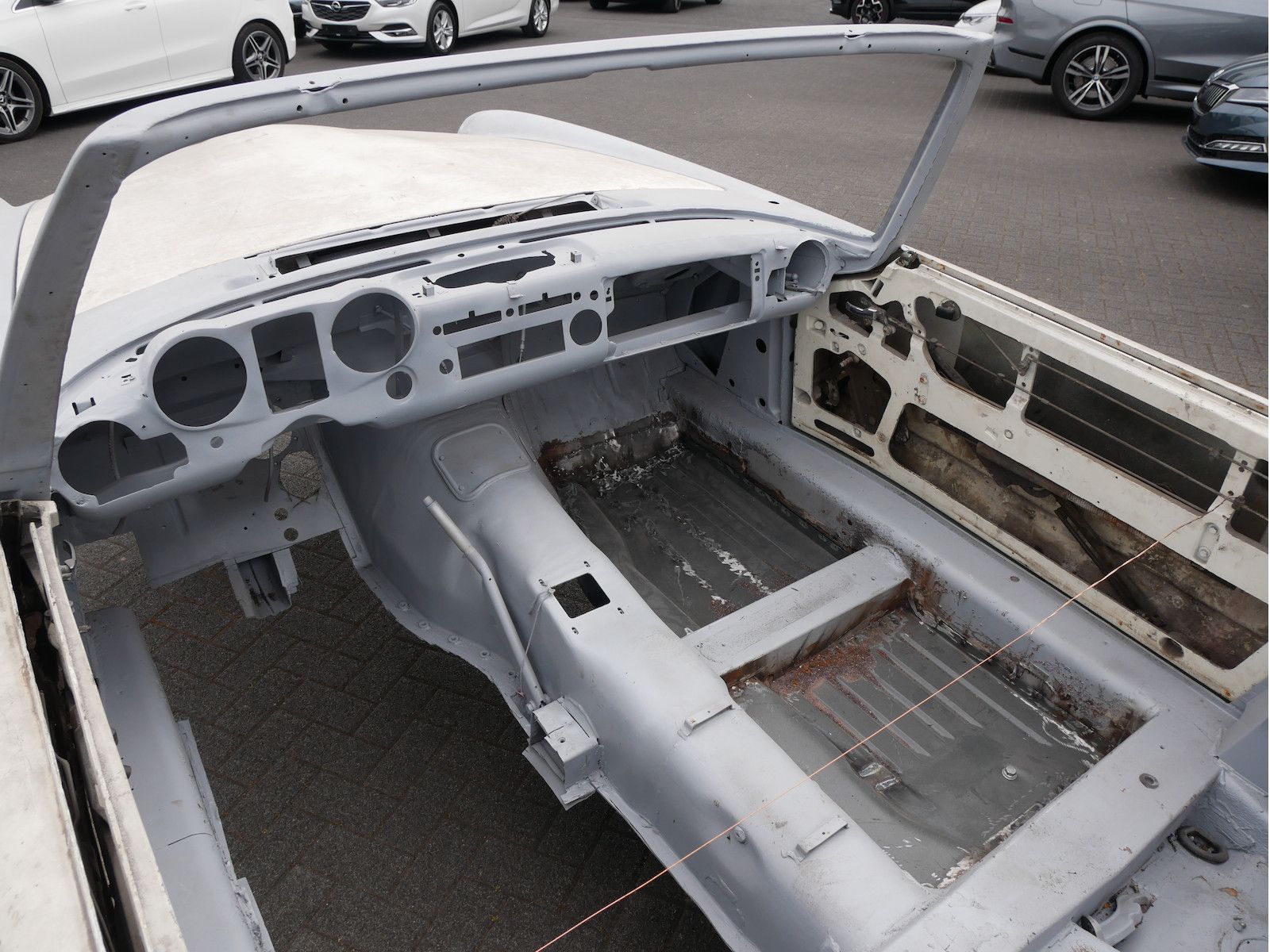 Mercedes-Benz 280 280 SL, SL Pagode, Karosserie, Projekt