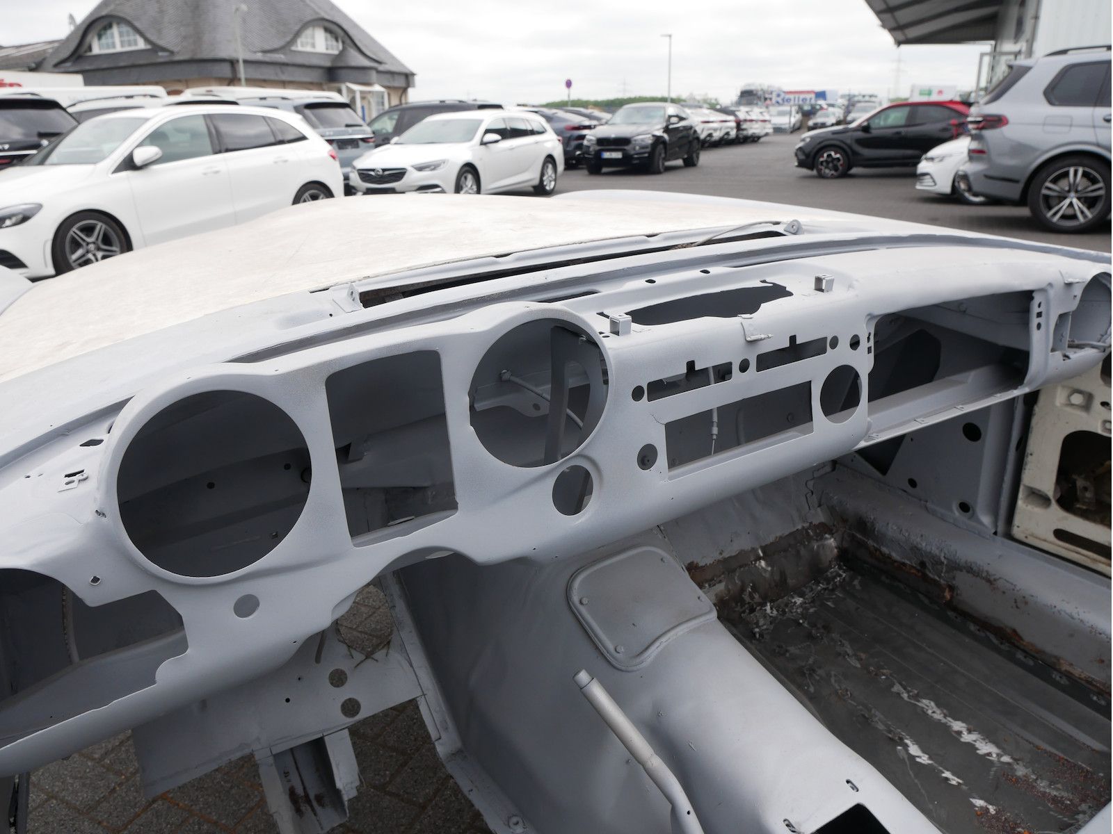 Mercedes-Benz 280 280 SL, SL Pagode, Karosserie, Projekt