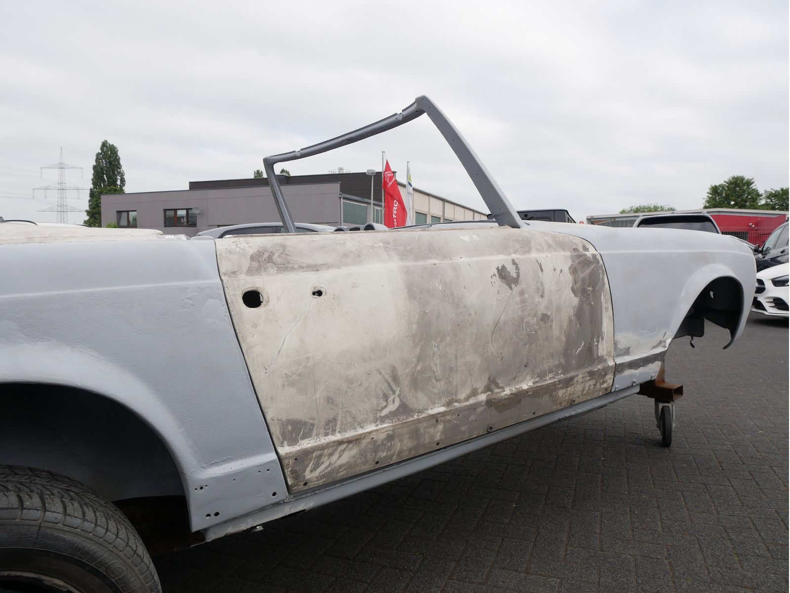Mercedes-Benz 280 280 SL, SL Pagode, Karosserie, Projekt