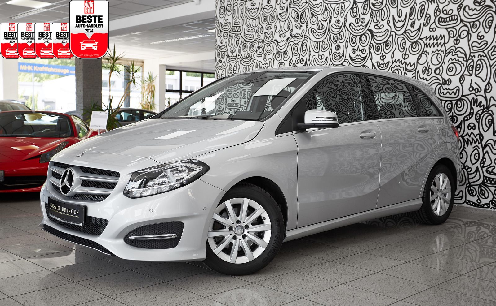 Mercedes-Benz B 180 B 180 7G-DCT*NAVI*AHK*KAMERA*SITZH*TEMPOM*PARK-A
