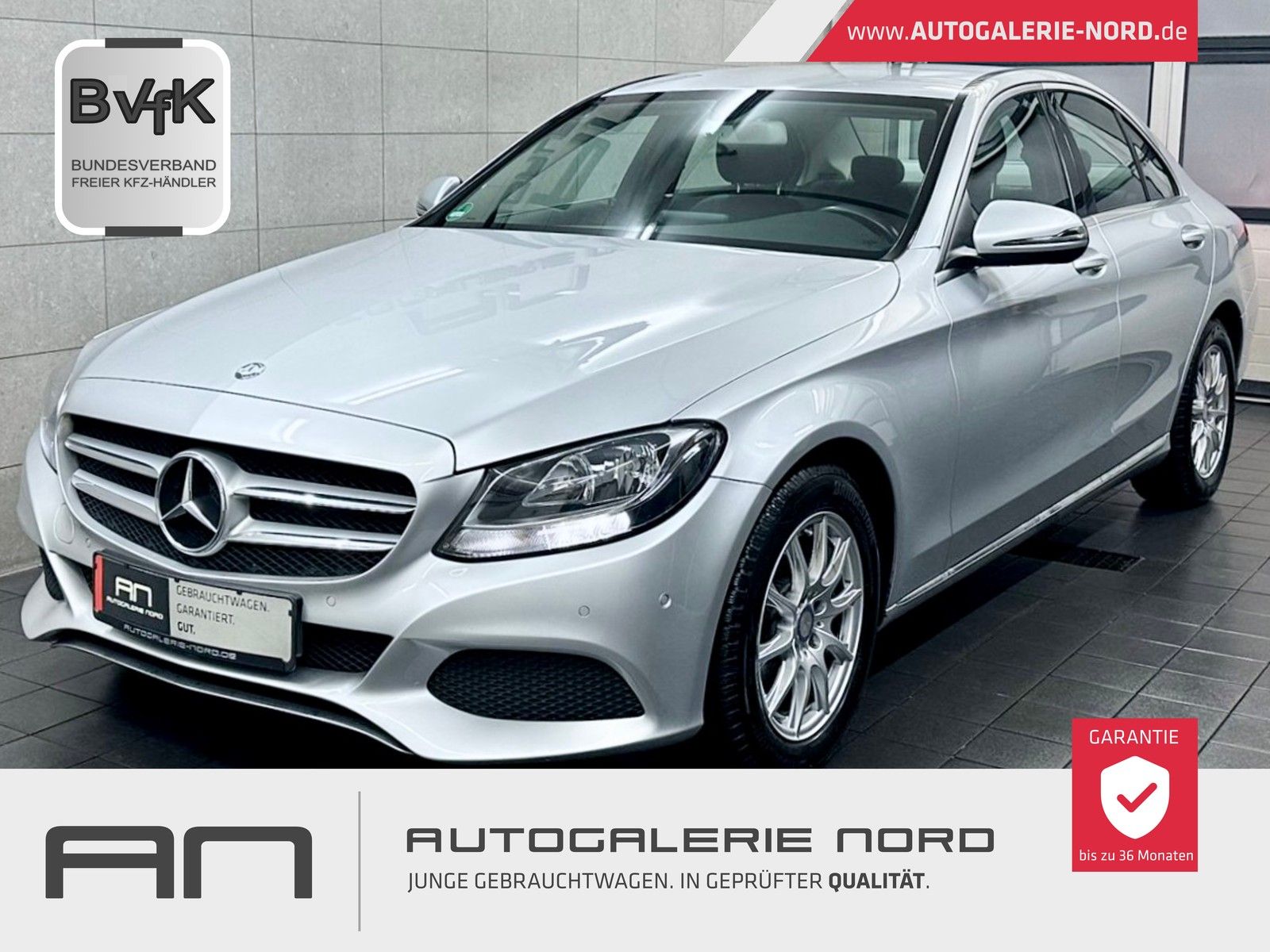 Mercedes-Benz C 200 C 200 Avantgarde Sport LED+Navi+Leder+MB-Service