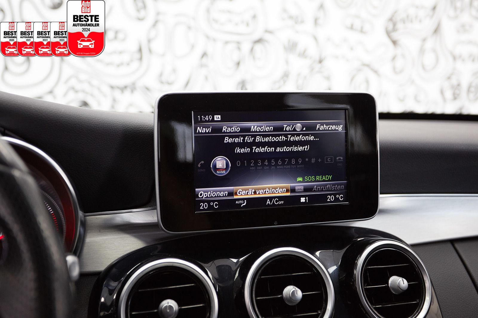 Mercedes-Benz C 200 C 200 CGI 7G-TRO*AMG SPORT*AVANTGARDE*NAVI*LED*