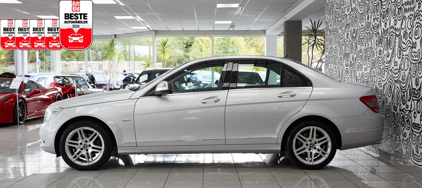 Mercedes-Benz C 200 C 200 Kompressor Limo AMG*AVANTGARDE*NAVI*LEDER*