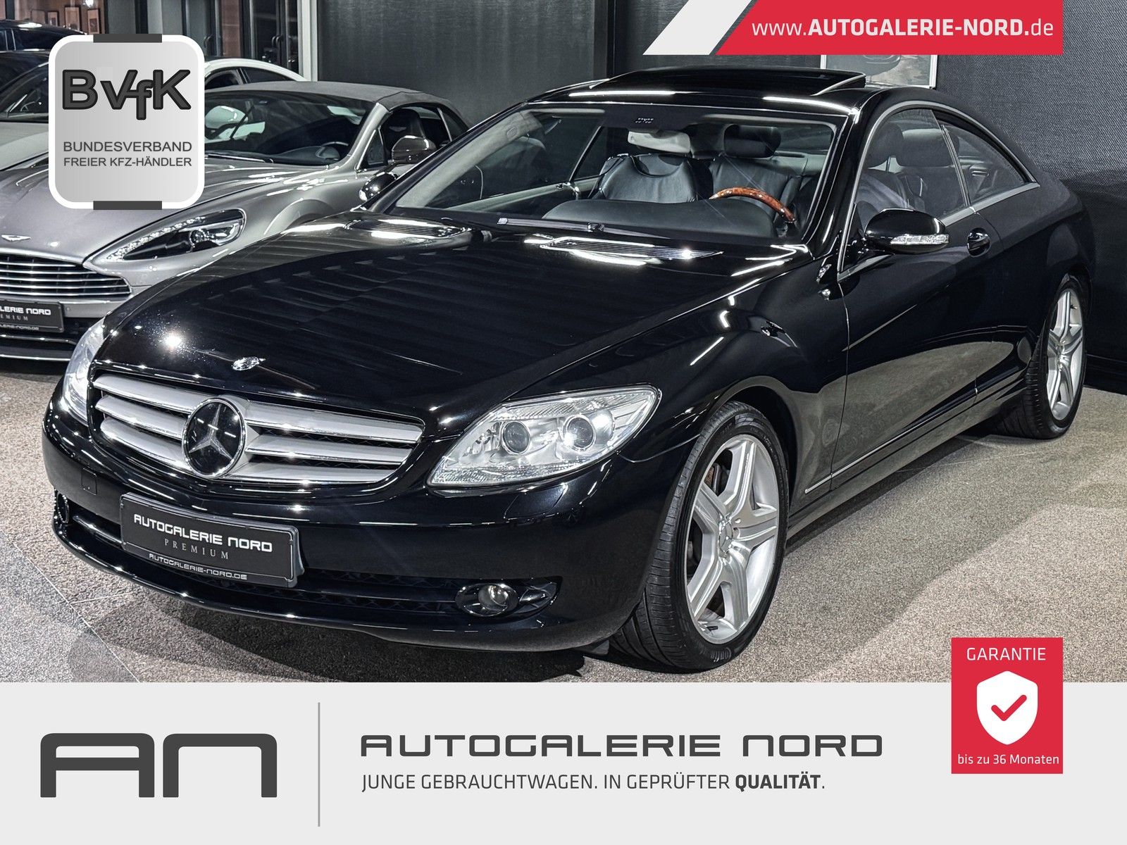 Mercedes-Benz CL 500 CL 500 Distronic+SHD+Harmann/K.+Sitzbelüf+AMG