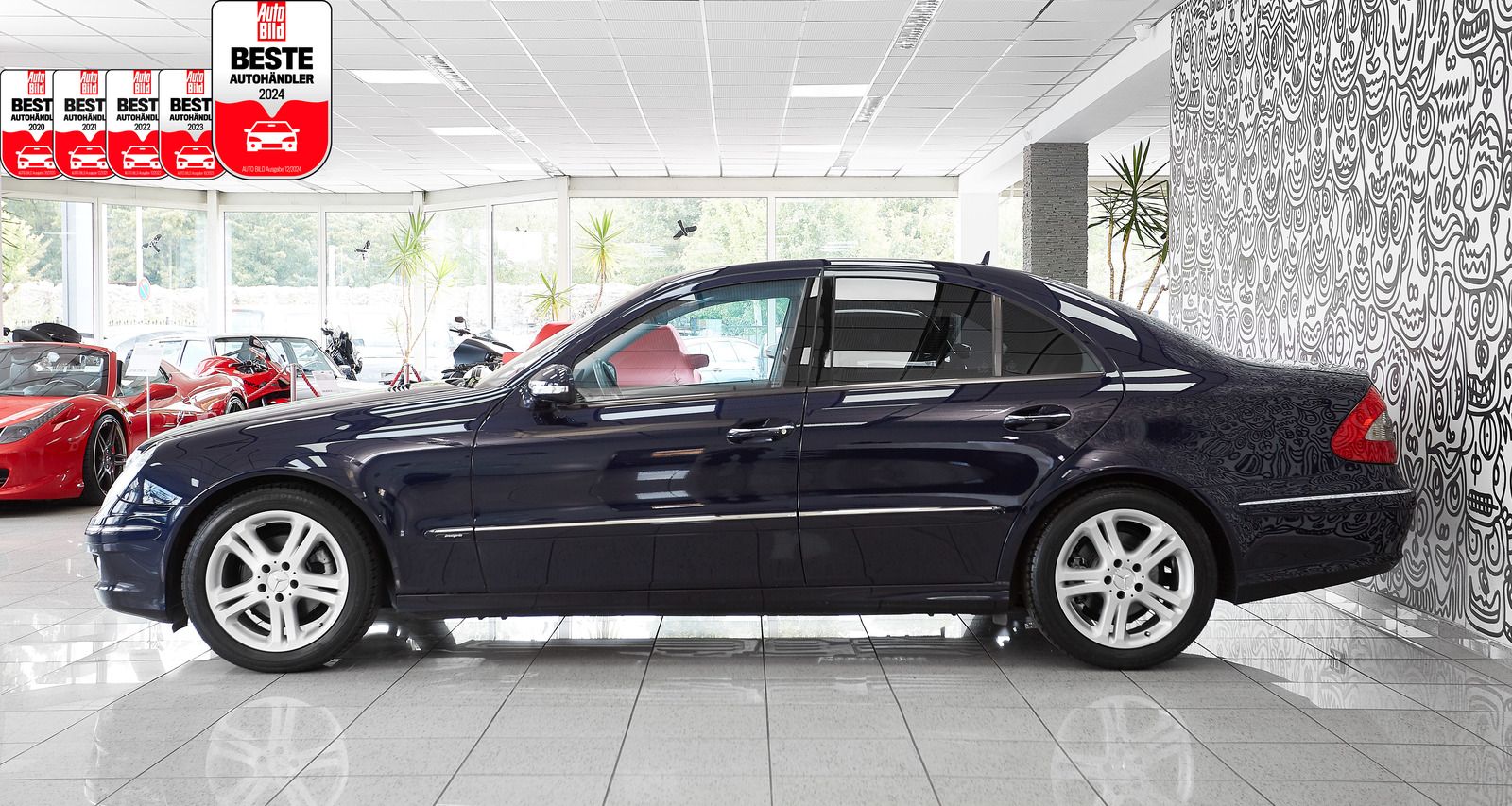 Mercedes-Benz E 200 E 200 Limo AUTOM*AVANTGARDE*LEDER*BI-XEN*SZH*AHK