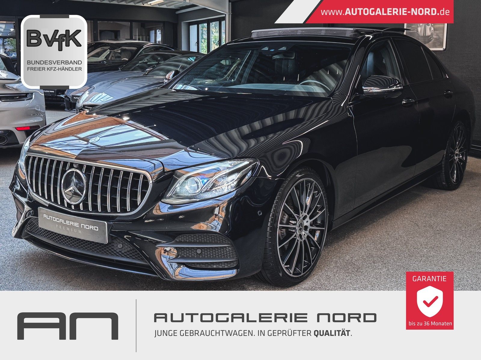 Mercedes-Benz E 350 E 350d AMG Line+Designo+Pano+Head-Up