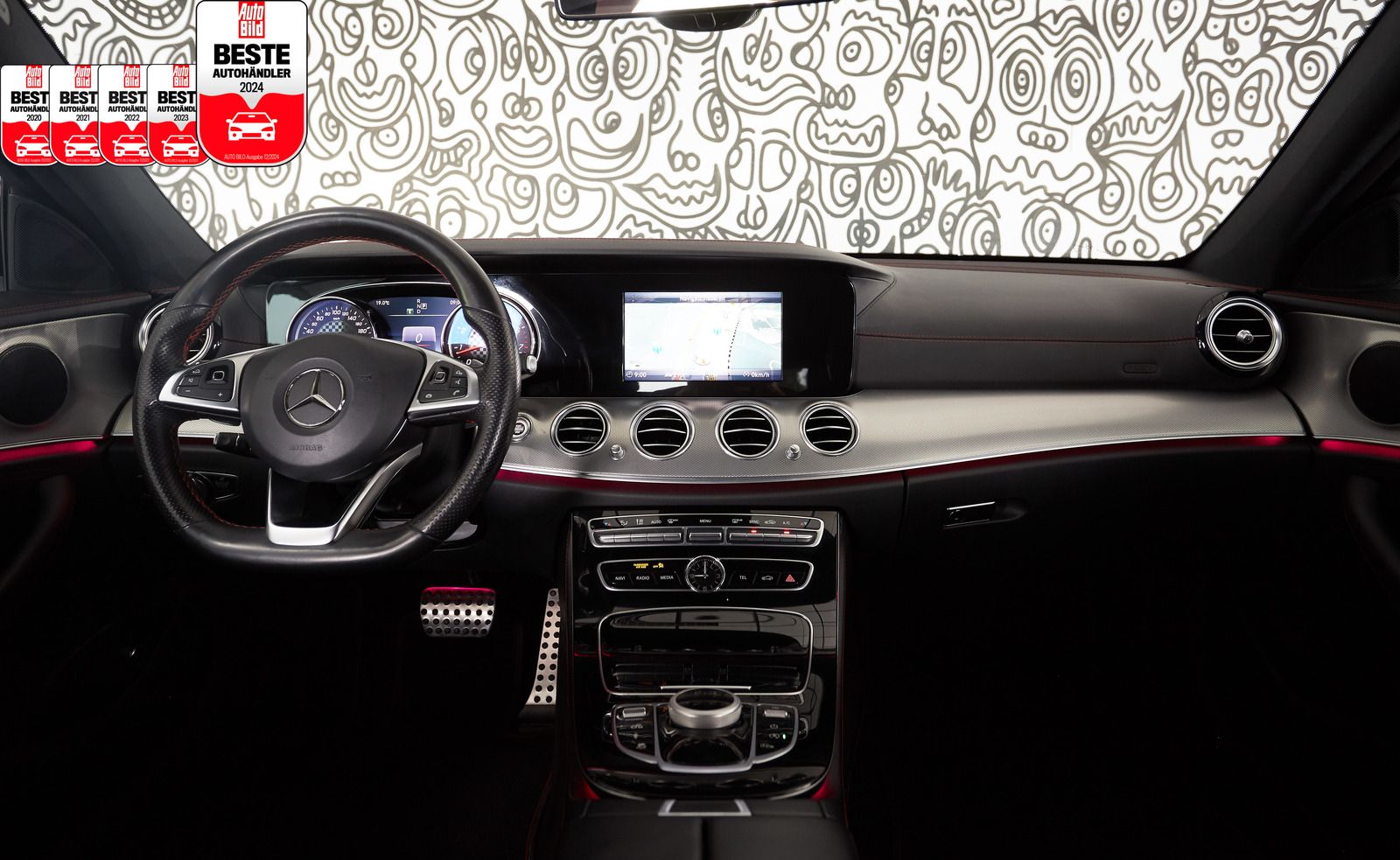Mercedes-Benz E 43 AMG E 43 AMG AMG-RIDE-CONT*LUFT*NAVI*LED*KAM*NIGHT-P