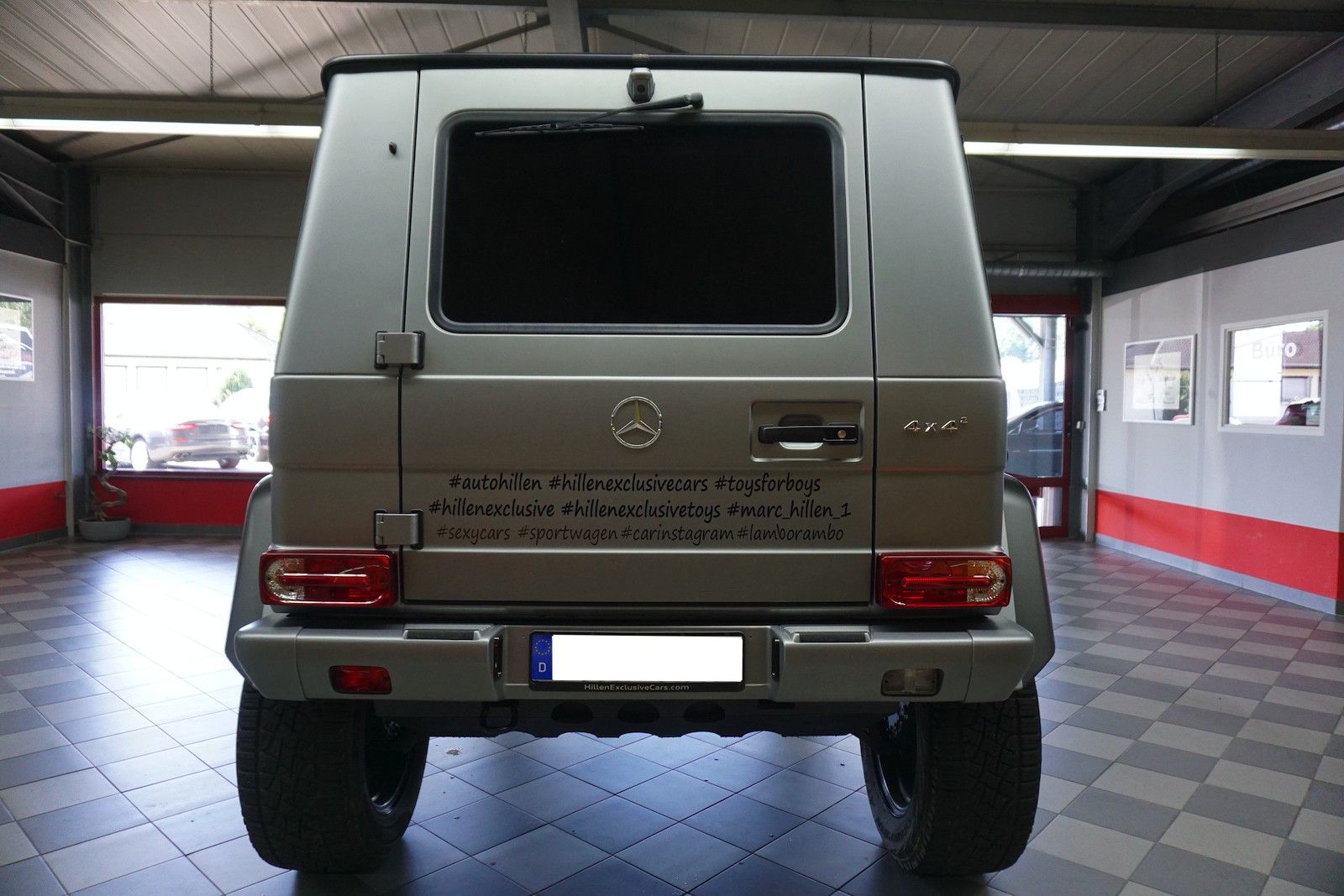 Mercedes-Benz G 500 G 500 4x4² MB Scheckheft*2.Hand*Sitzklima*SD