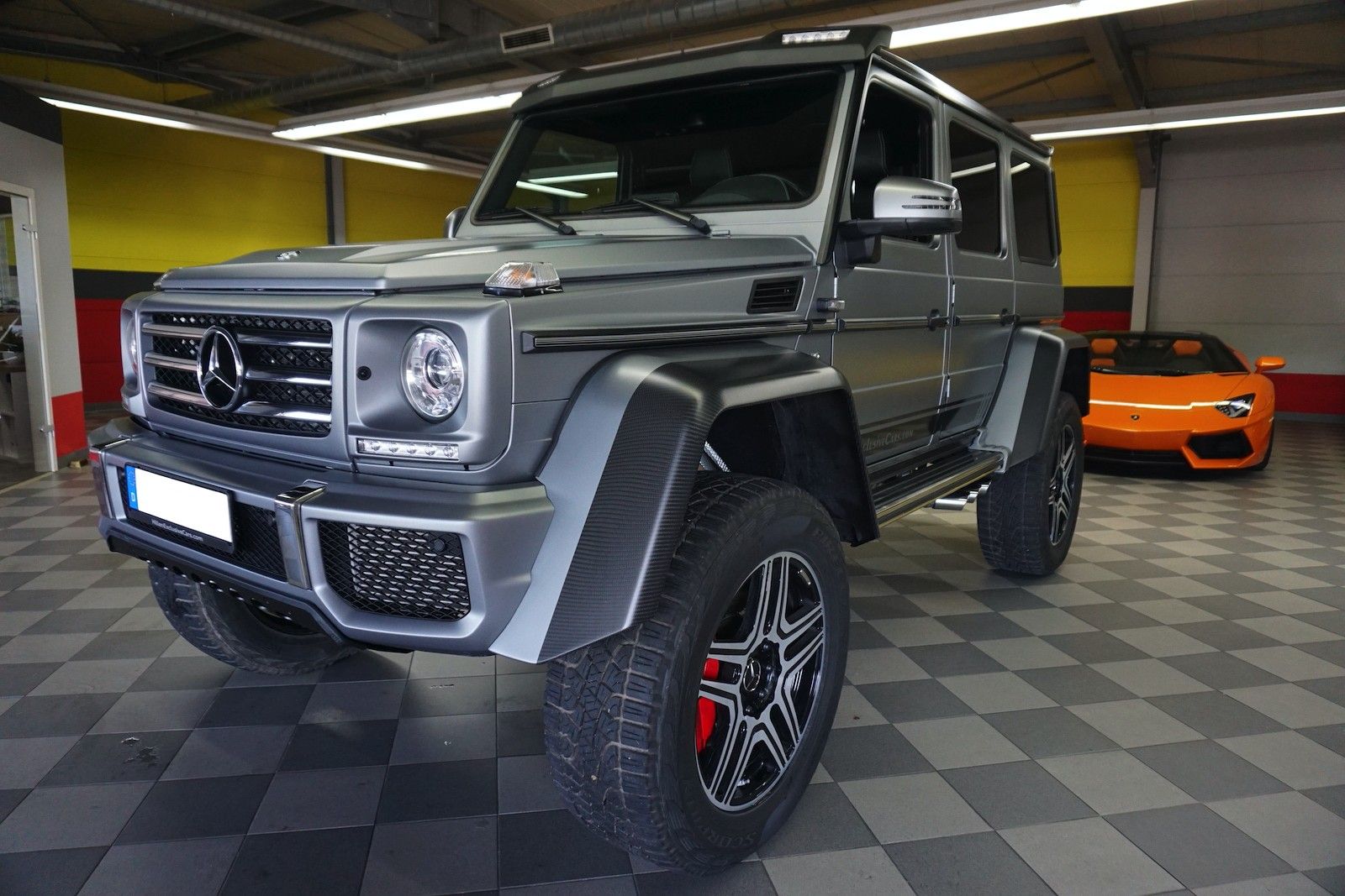 Mercedes-Benz G 500 G 500 4x4² MB Scheckheft*2.Hand*Sitzklima*SD