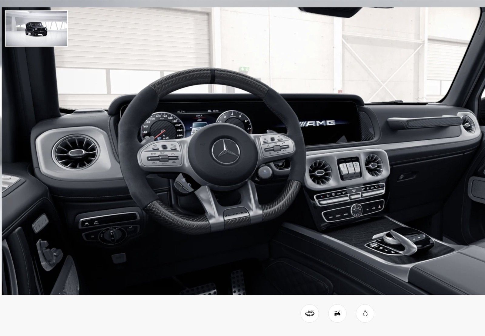 Mercedes-Benz G 63 AMG Carbon+Night-Paket+Standheiz