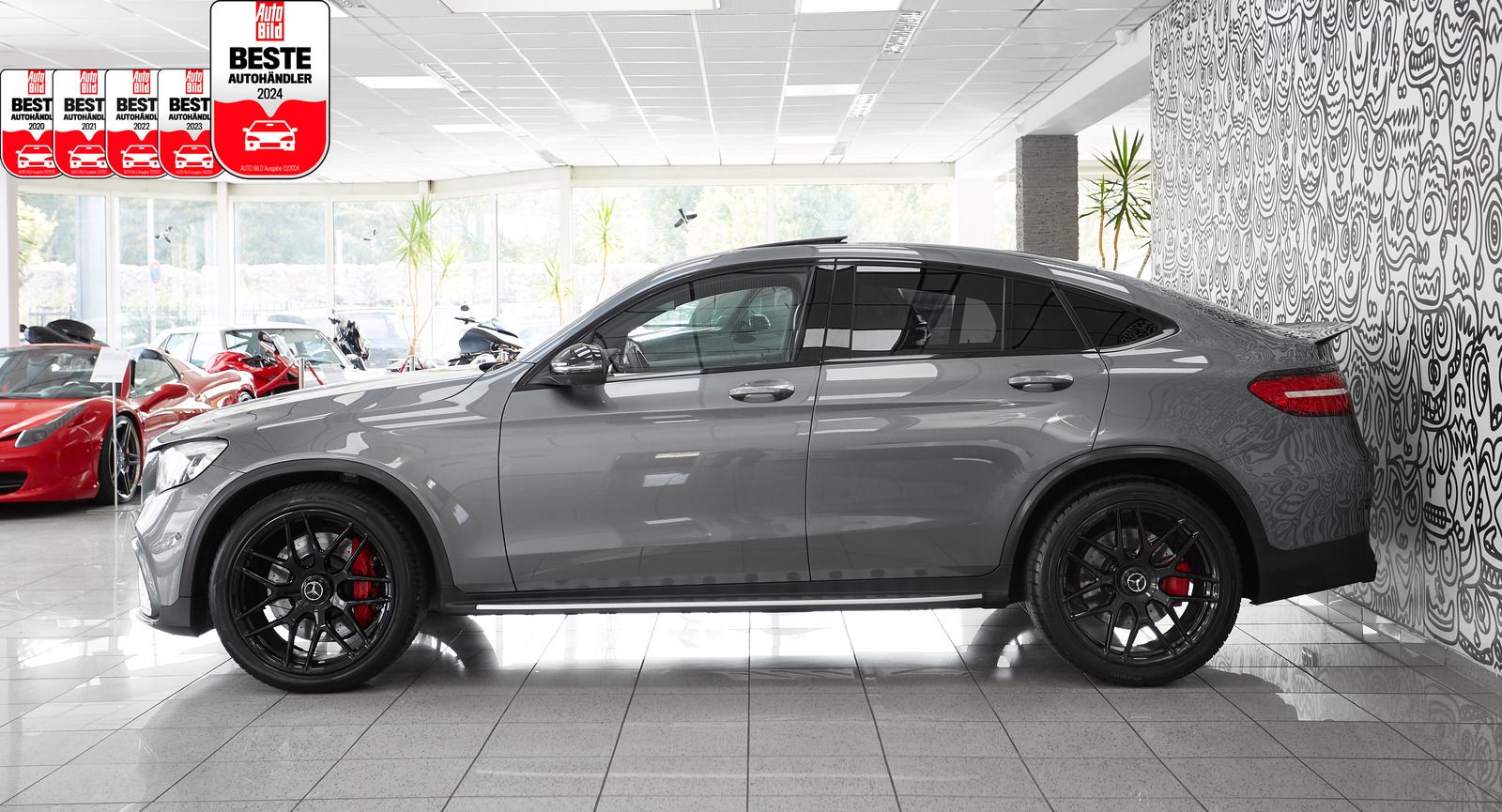 Mercedes-Benz GLC 63 AMG GLC 63 AMG S Coupé PERFORMANCE ABGAS*DRIVERS*HUD