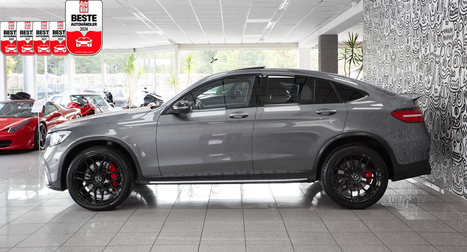 Mercedes-Benz GLC 63 AMG GLC 63 AMG S Coupé PERFORMANCE ABGAS*DRIVERS*HUD