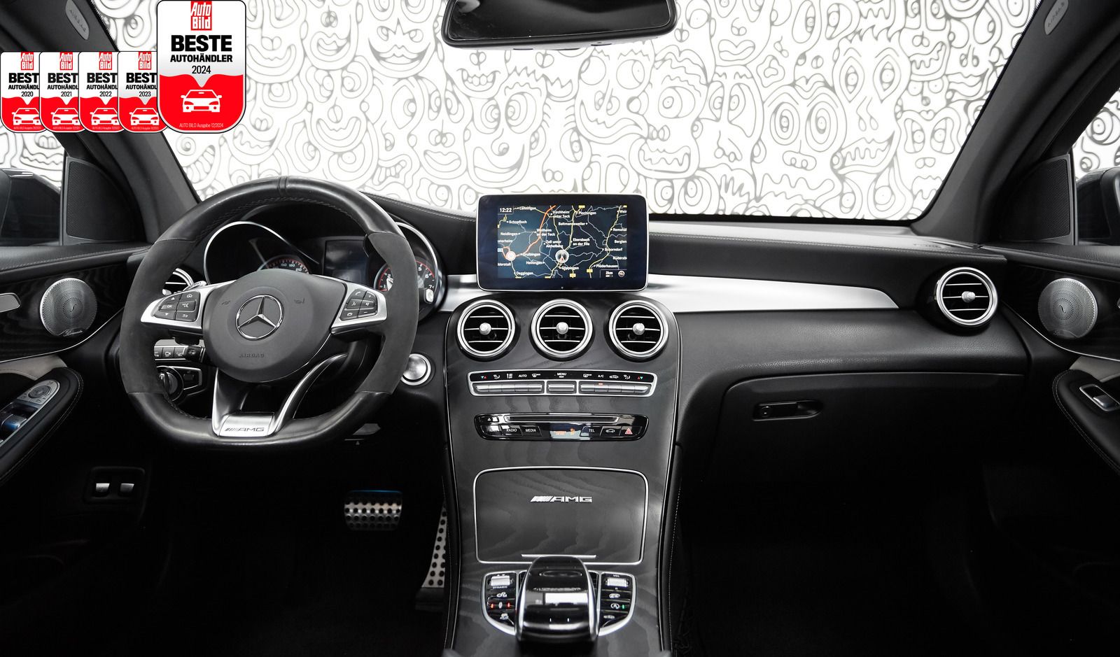 Mercedes-Benz GLC 63 AMG GLC 63 AMG S Coupé PERFORMANCE ABGAS*DRIVERS*HUD
