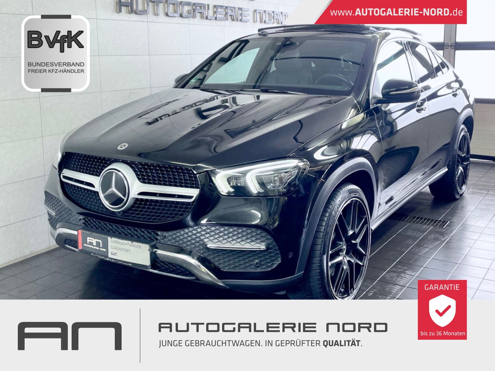 Mercedes-Benz GLE 300 GLE 300 d 4Matic Coupe Distronic+Pano+Burmester+