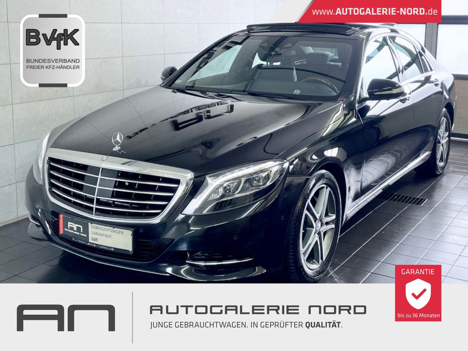 Mercedes-Benz S 350 S 350 BlueTec 1.Hand+Pano+Distronic+Sitzbelüftun