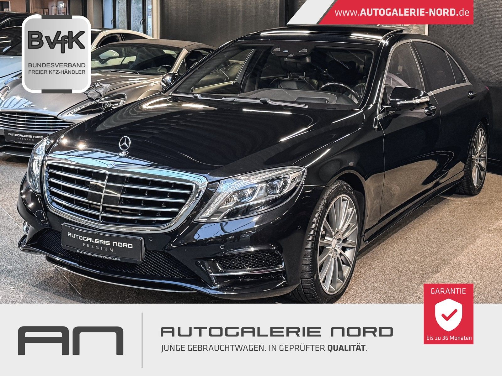Mercedes-Benz S 350 S 350d L AMG Line Chauffeur-Paket+Burmester4D+