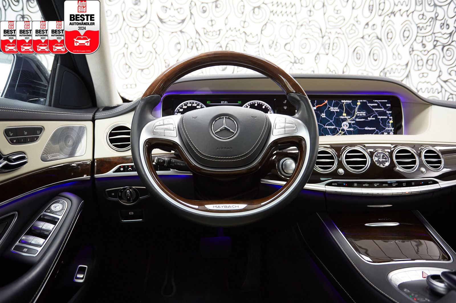 Mercedes-Benz S 500 S 500 MAYBACH*ORIGINAL*4-MATIC*FIRST-CLASS FOND*