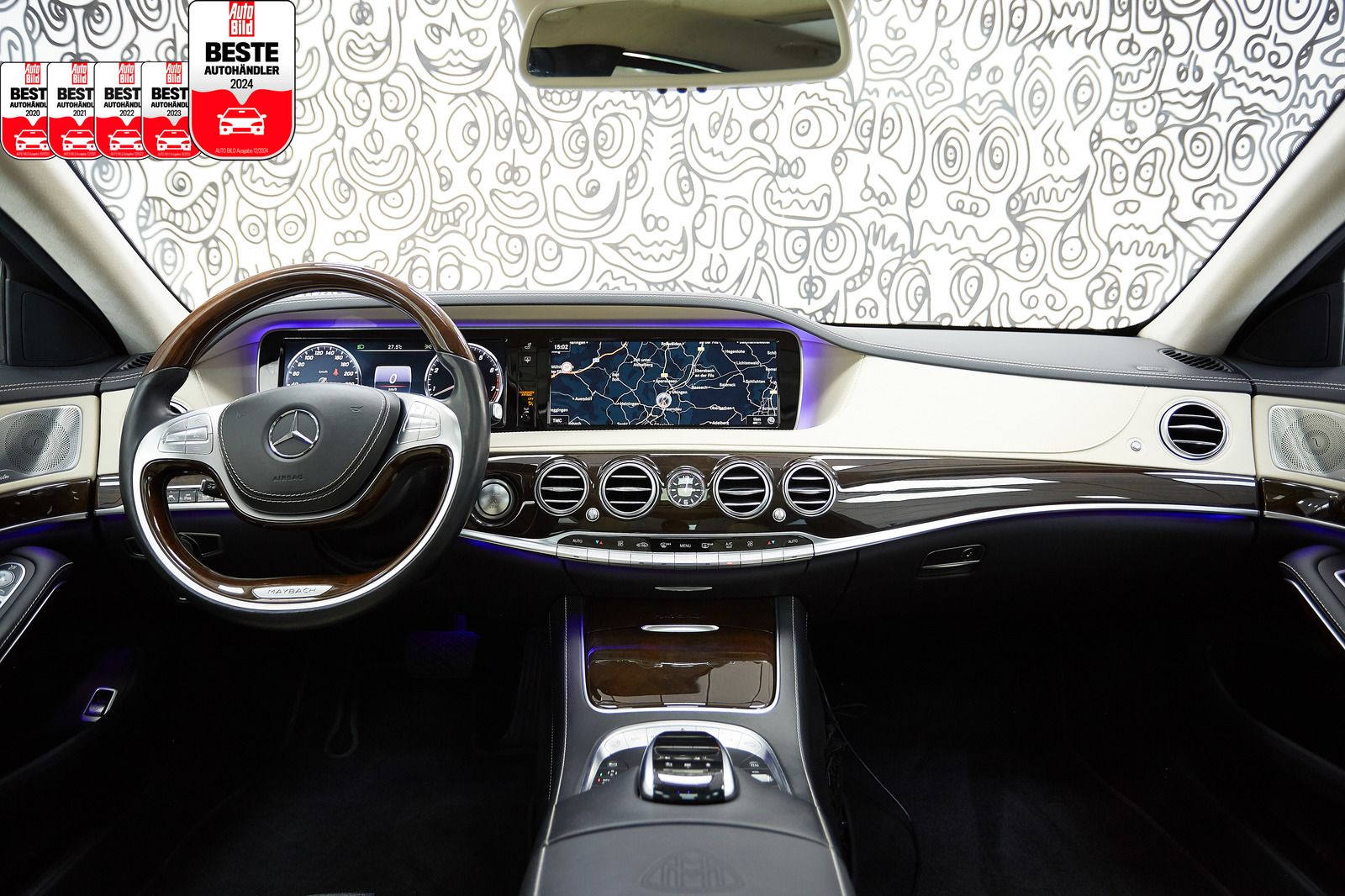 Mercedes-Benz S 500 S 500 MAYBACH*ORIGINAL*4-MATIC*FIRST-CLASS FOND*
