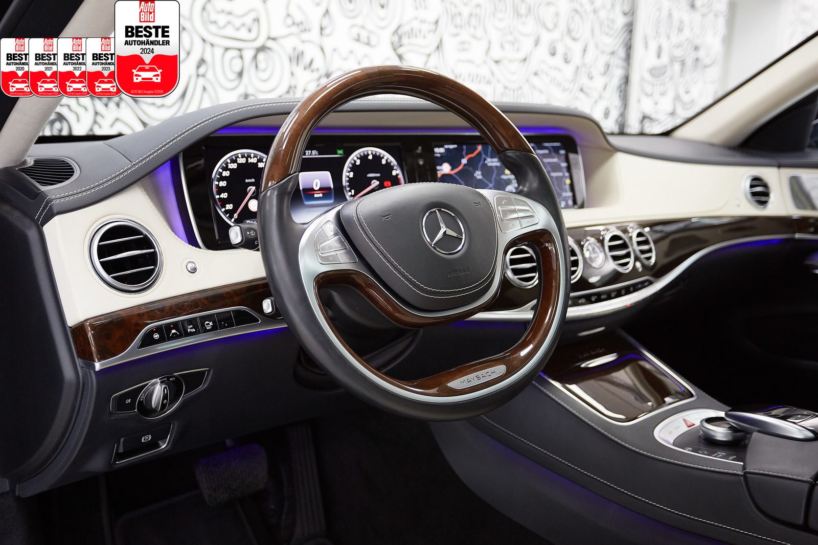 Mercedes-Benz S 500 S 500 MAYBACH*ORIGINAL*4-MATIC*FIRST-CLASS FOND*
