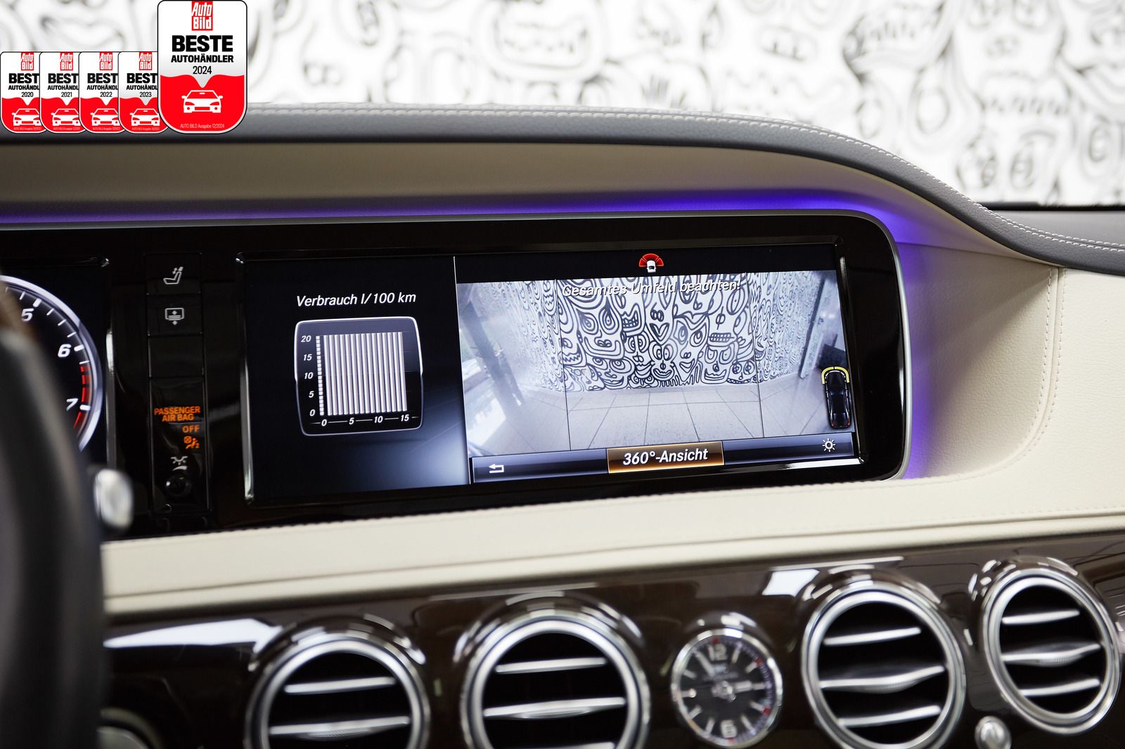 Mercedes-Benz S 500 S 500 MAYBACH*ORIGINAL*4-MATIC*FIRST-CLASS FOND*