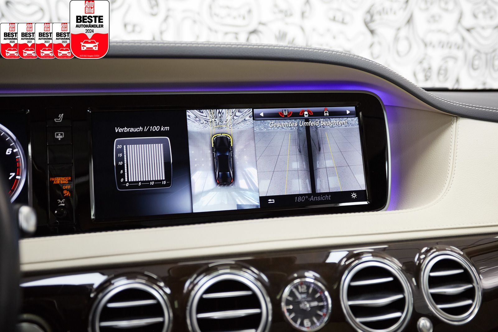 Mercedes-Benz S 500 S 500 MAYBACH*ORIGINAL*4-MATIC*FIRST-CLASS FOND*