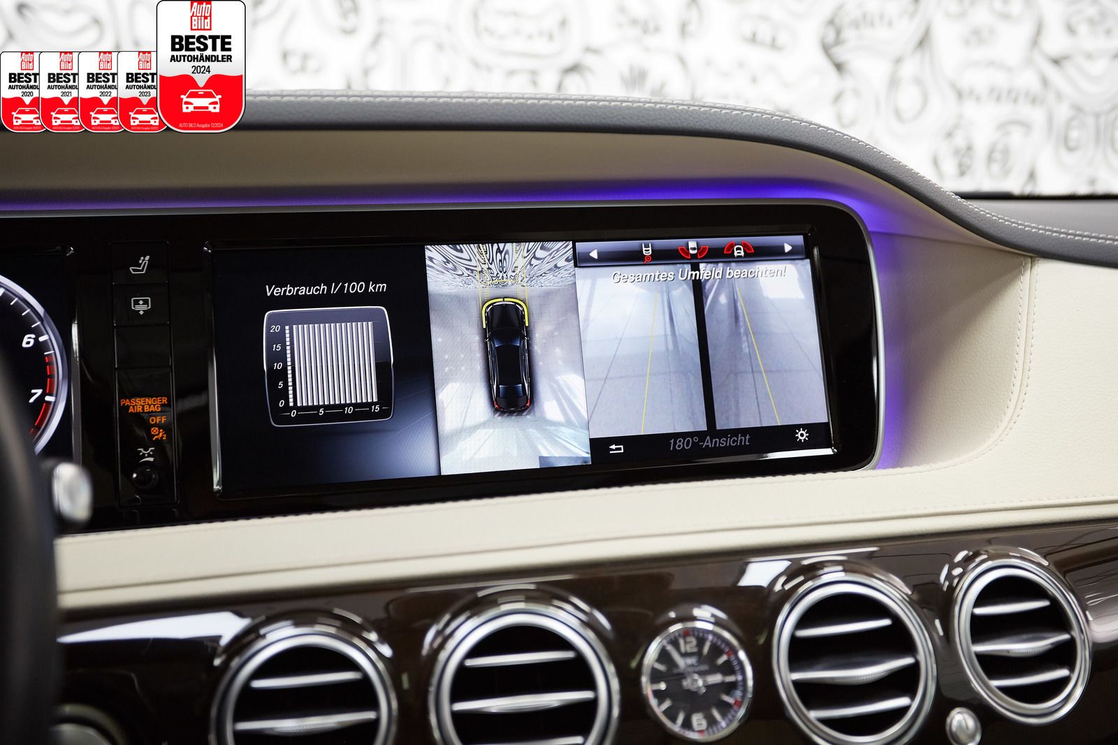 Mercedes-Benz S 500 S 500 MAYBACH*ORIGINAL*4-MATIC*FIRST-CLASS FOND*
