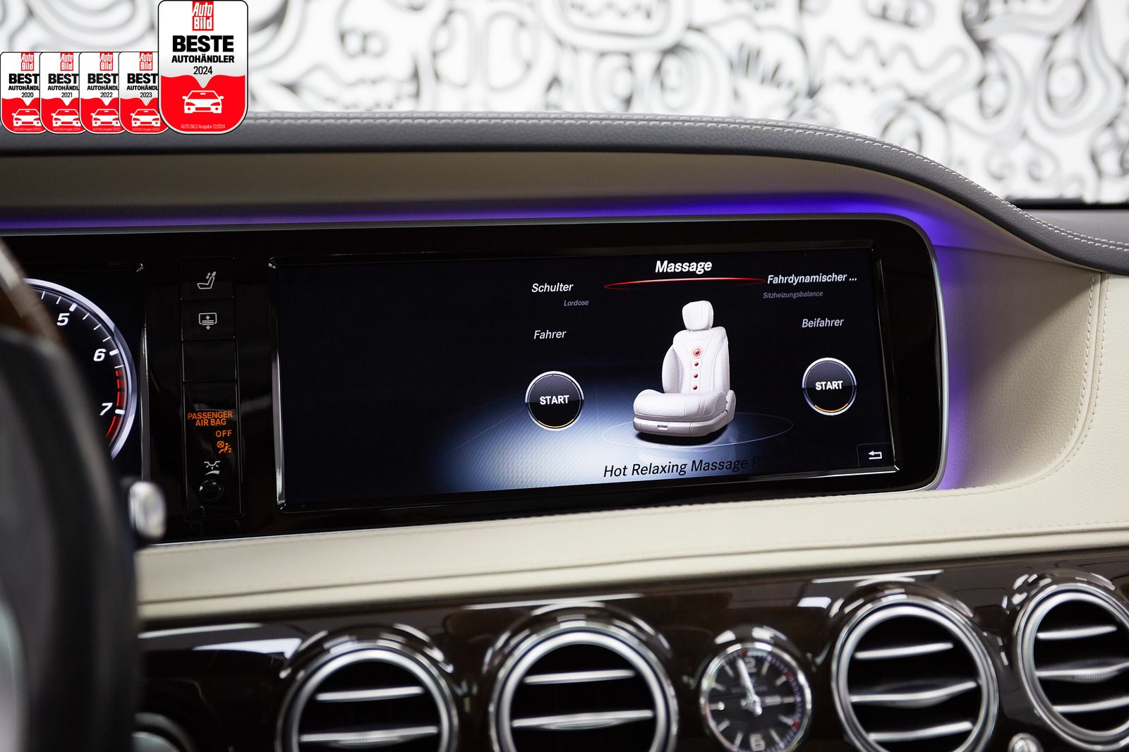 Mercedes-Benz S 500 S 500 MAYBACH*ORIGINAL*4-MATIC*FIRST-CLASS FOND*