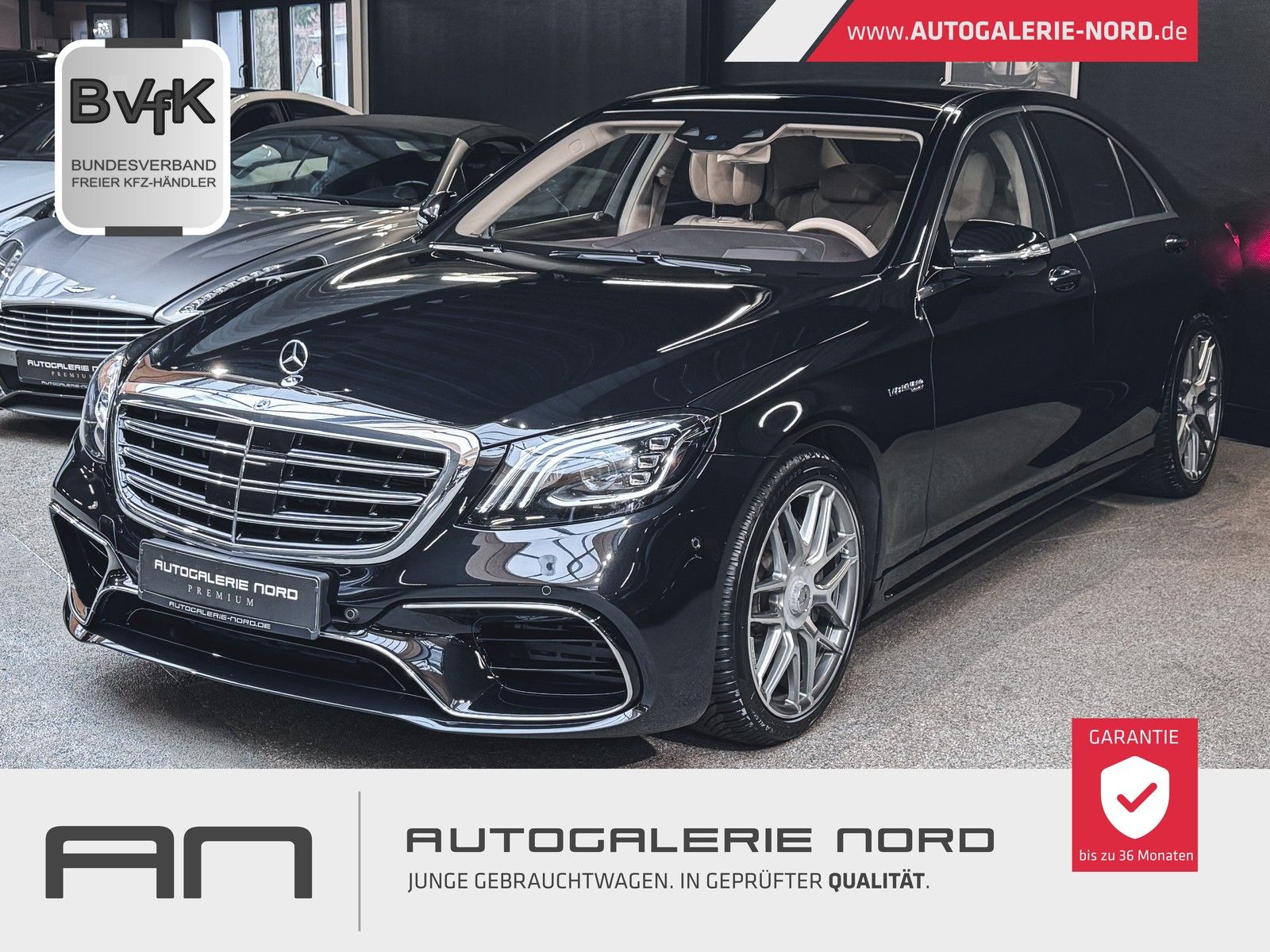Mercedes-Benz S 560 S 560 4Matic S63 AMG Styling+3D Burmester+Pano