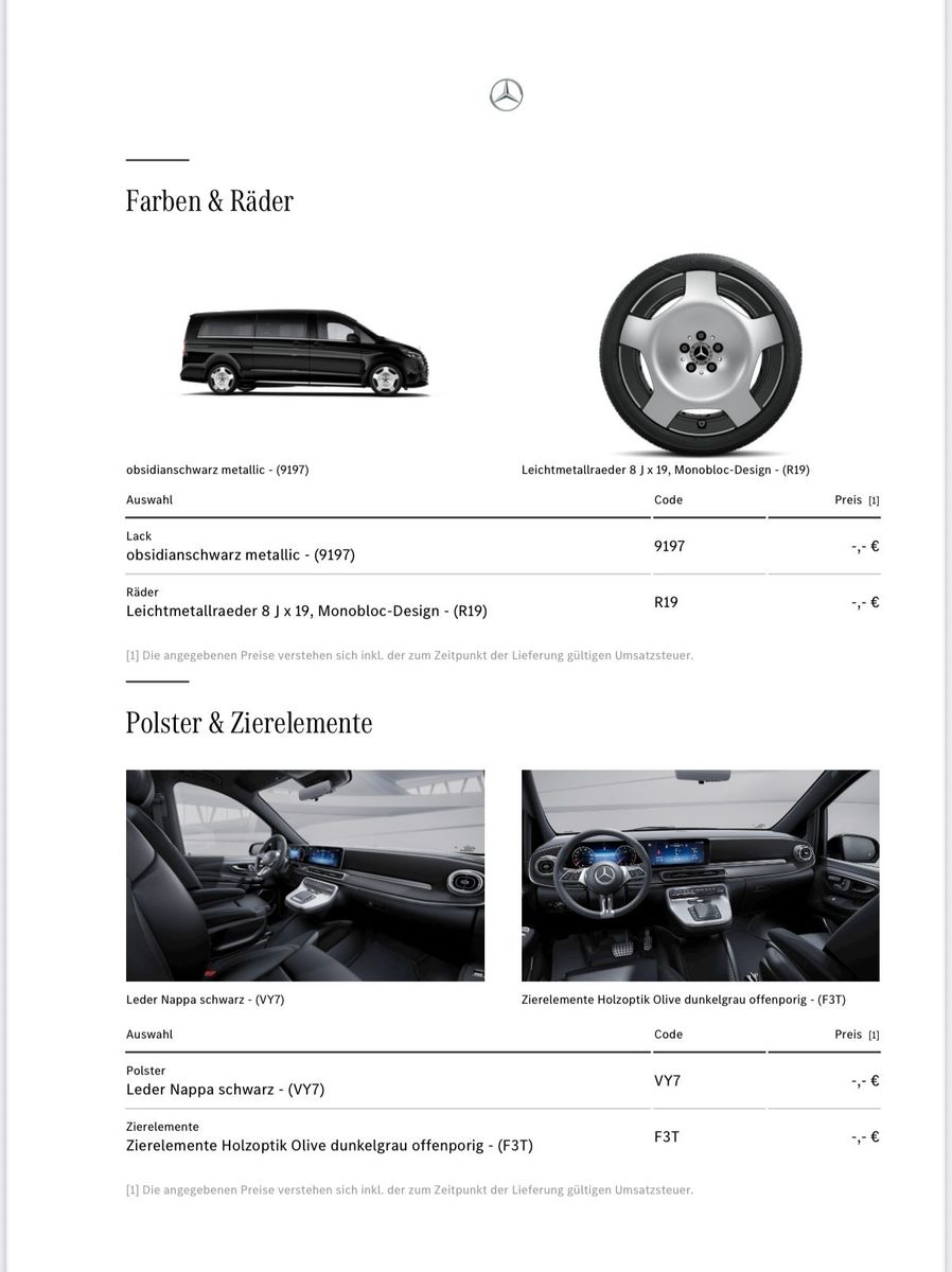 Mercedes-Benz V 300 V 300 d 4M VIP EXCLUSIVE EXTRALONG °2025°NETTO°