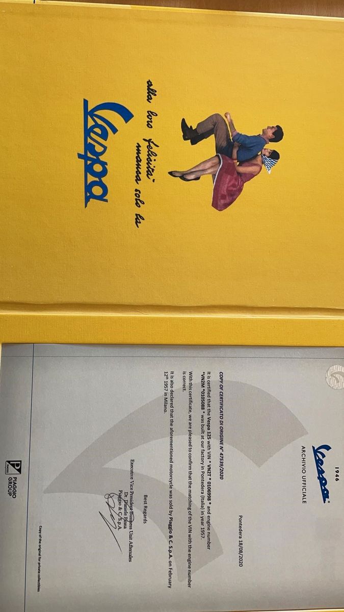 Piaggio Vespa &apos;&apos;FARO BASSA&apos;&apos; *TRAUM*