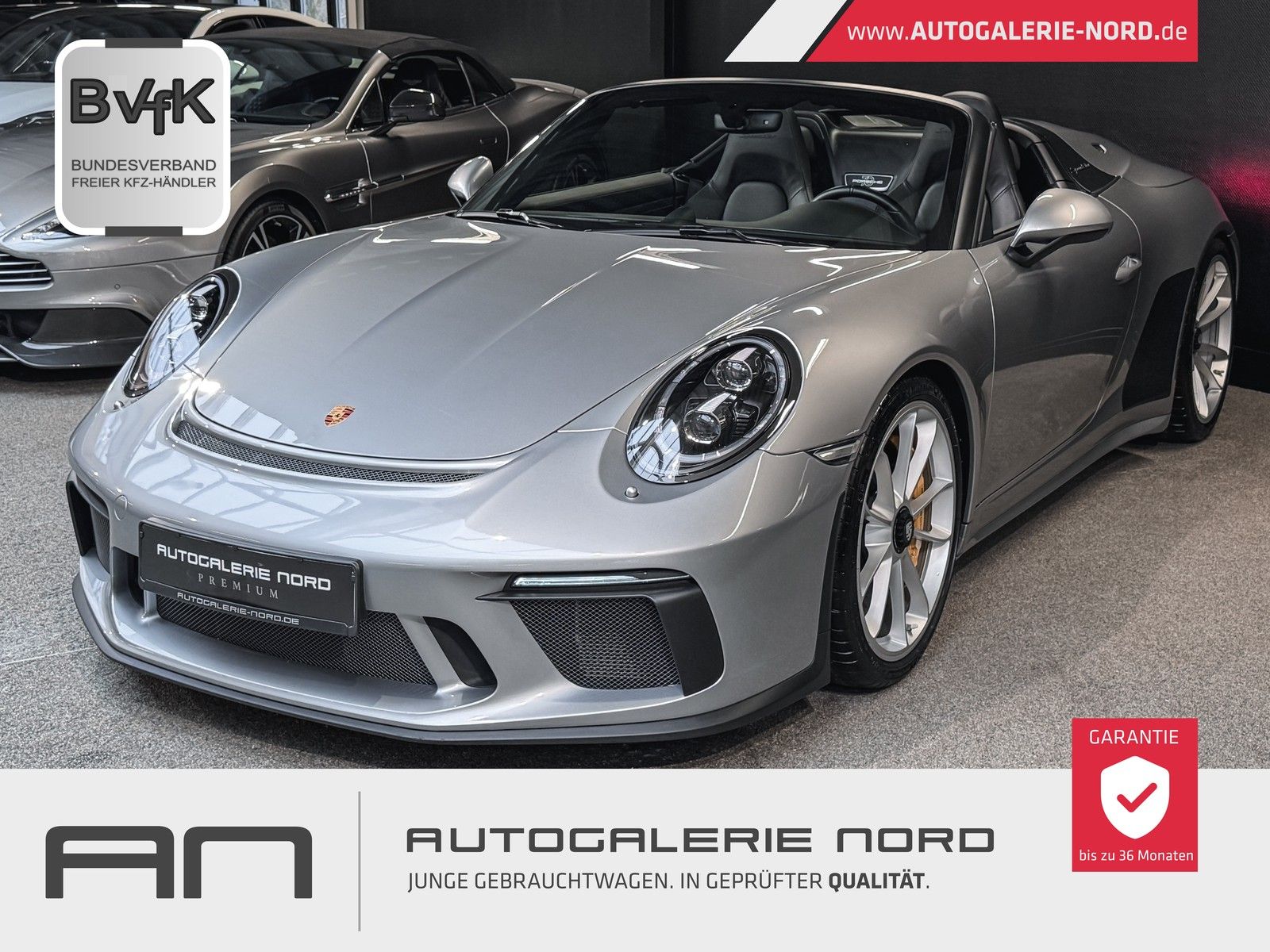 Porsche 911 Urmodell 911 Speedster Sammler+18-Wege-Sitze+Carbon