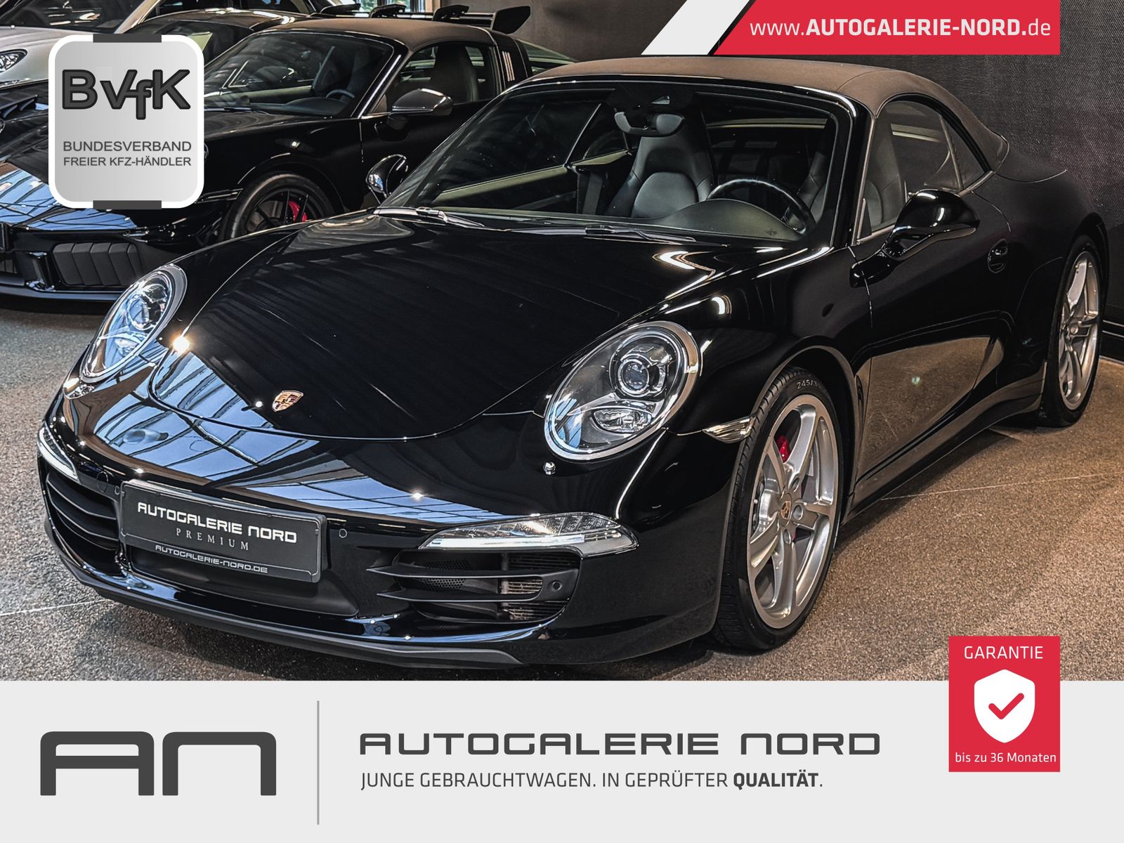 Porsche 991 911 Carrera 4S Cabriolet Approved 04.2027