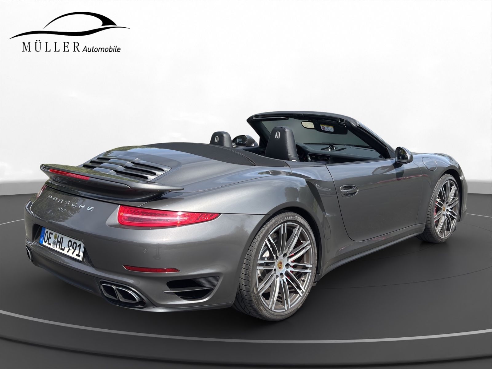 Porsche 991 911 Turbo Cabriolet PDCC Kamera Approved 5/26