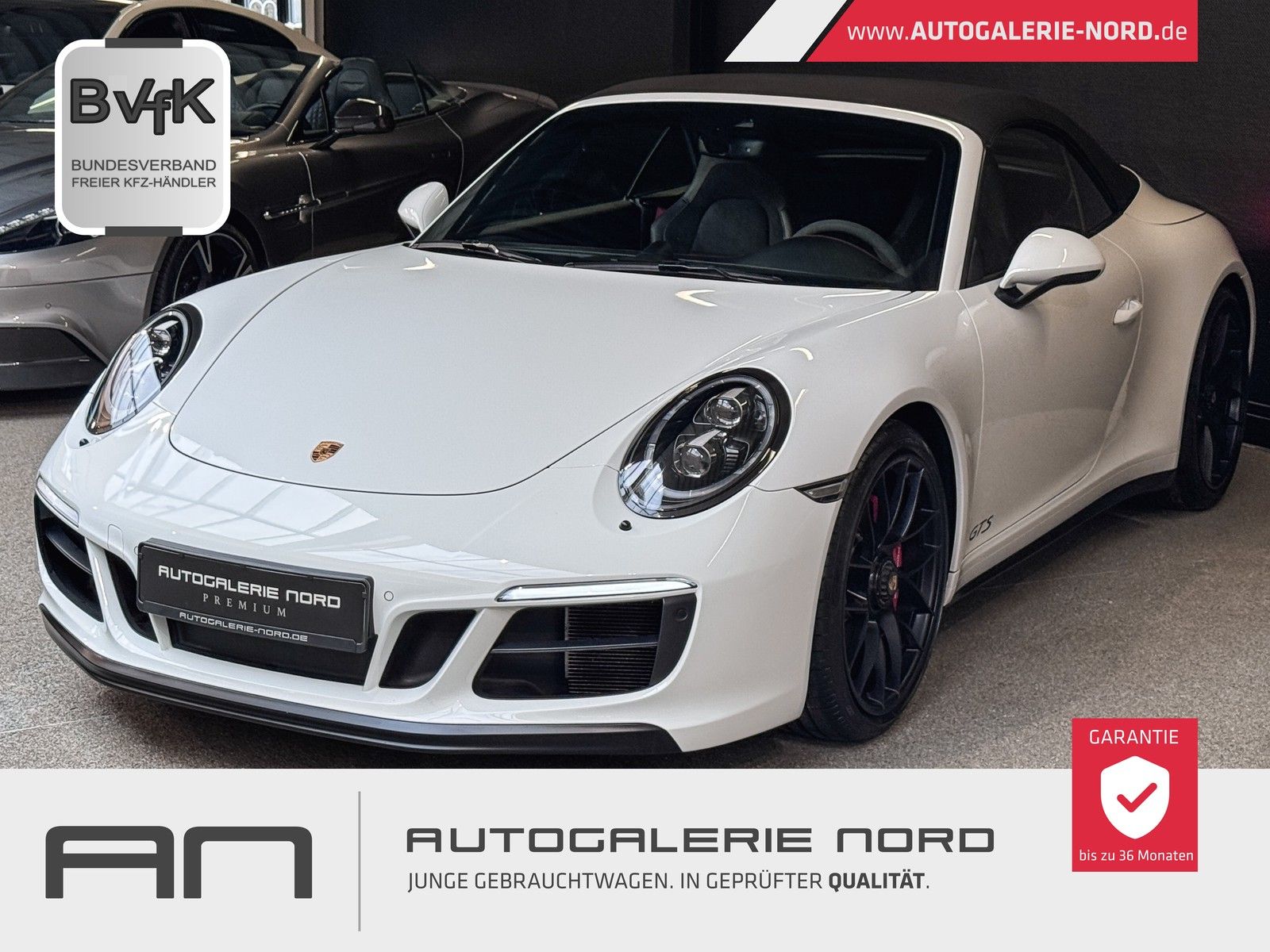 Porsche 991 991 911 GTS Cabriolet PDLS+Carbon+Bose