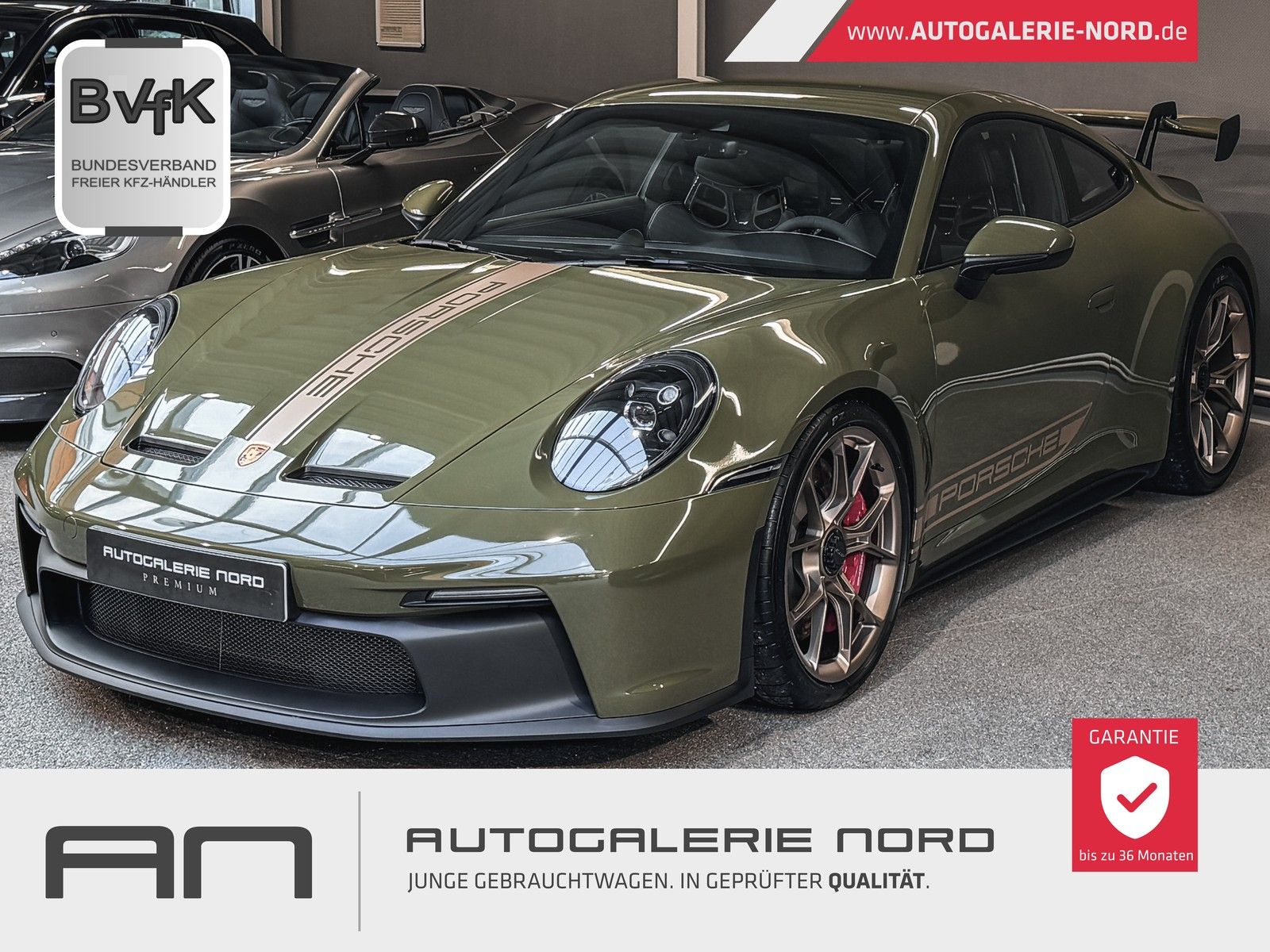Porsche 992 992 911 GT3 Schalensitze+Clubsport+Chrono+Bose
