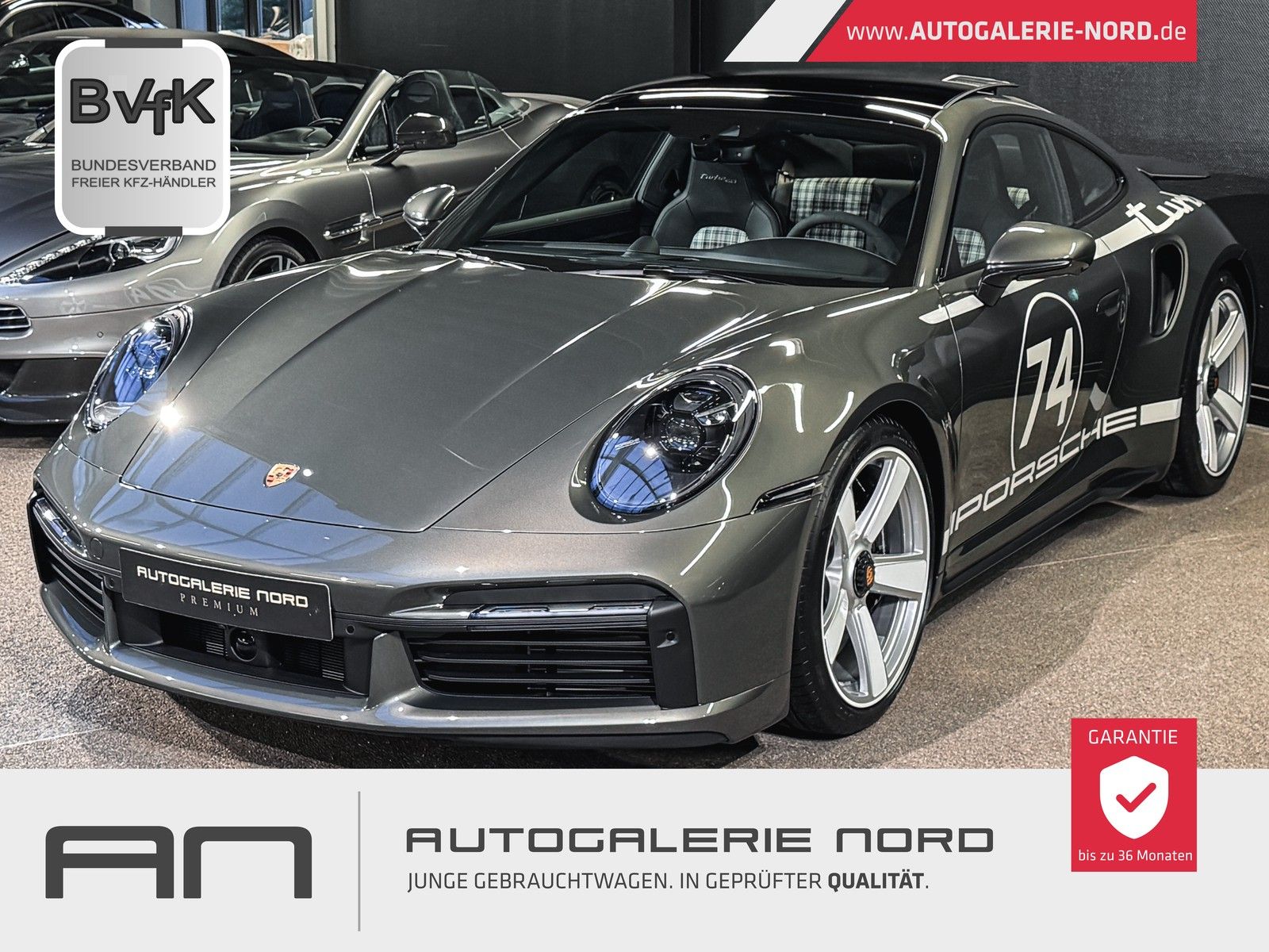 Porsche 992 992 911 Turbo 50 Jahre Heritage Burmester
