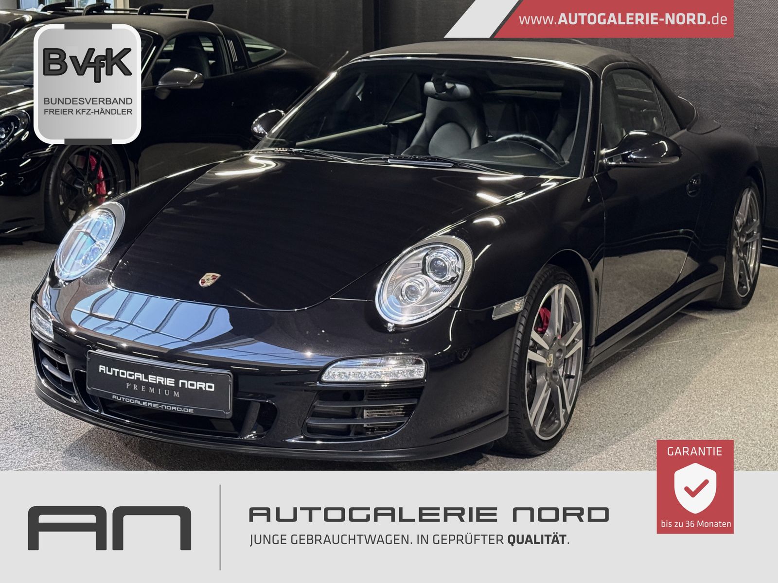 Porsche 997 911 Carrera 4 GTS Cabrio Sport-Chrono+Sitzkühl+P