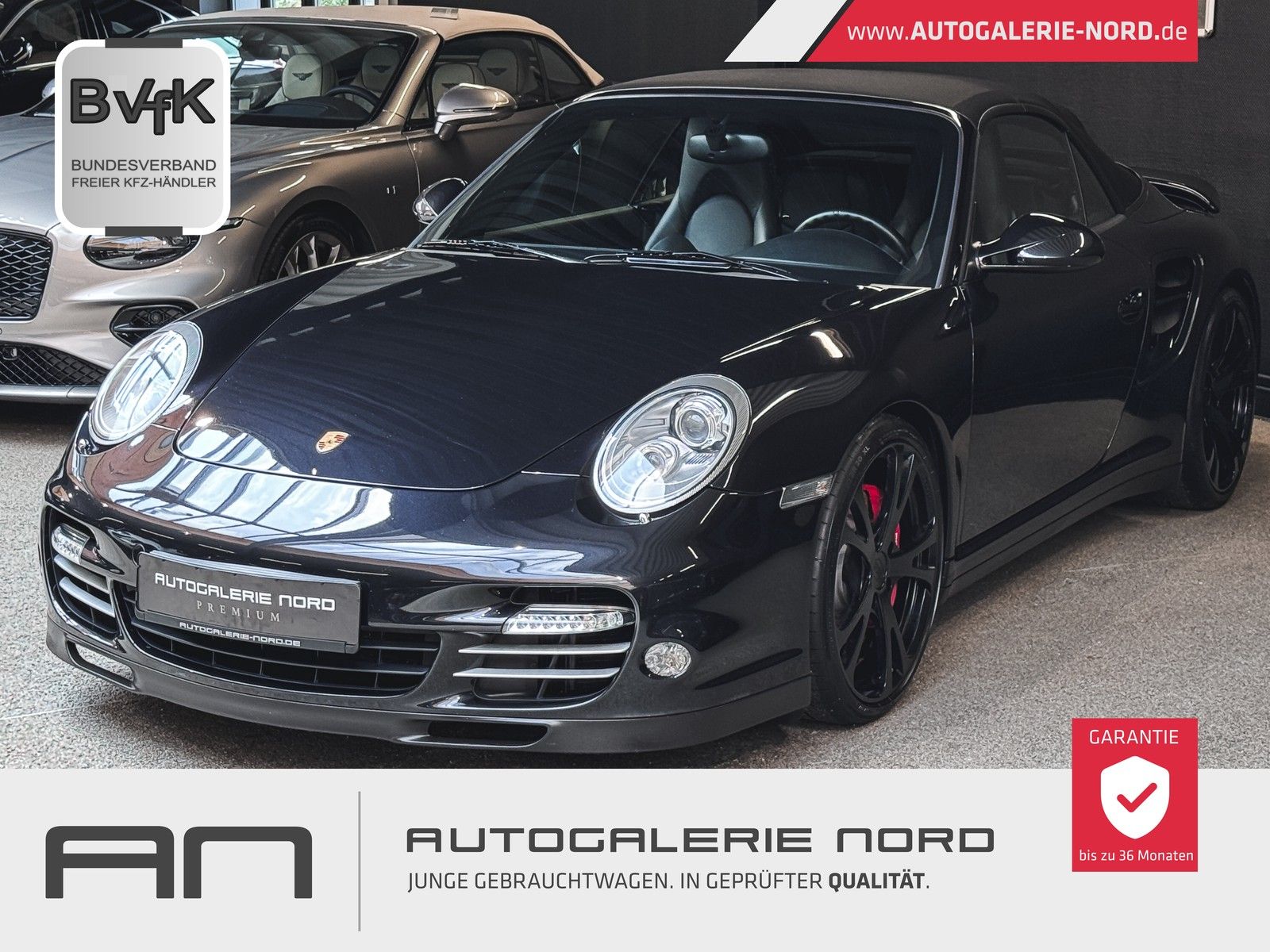 Porsche 997 997 911 Turbo Cabrio Techart+Sport-Chrono+Liftsy