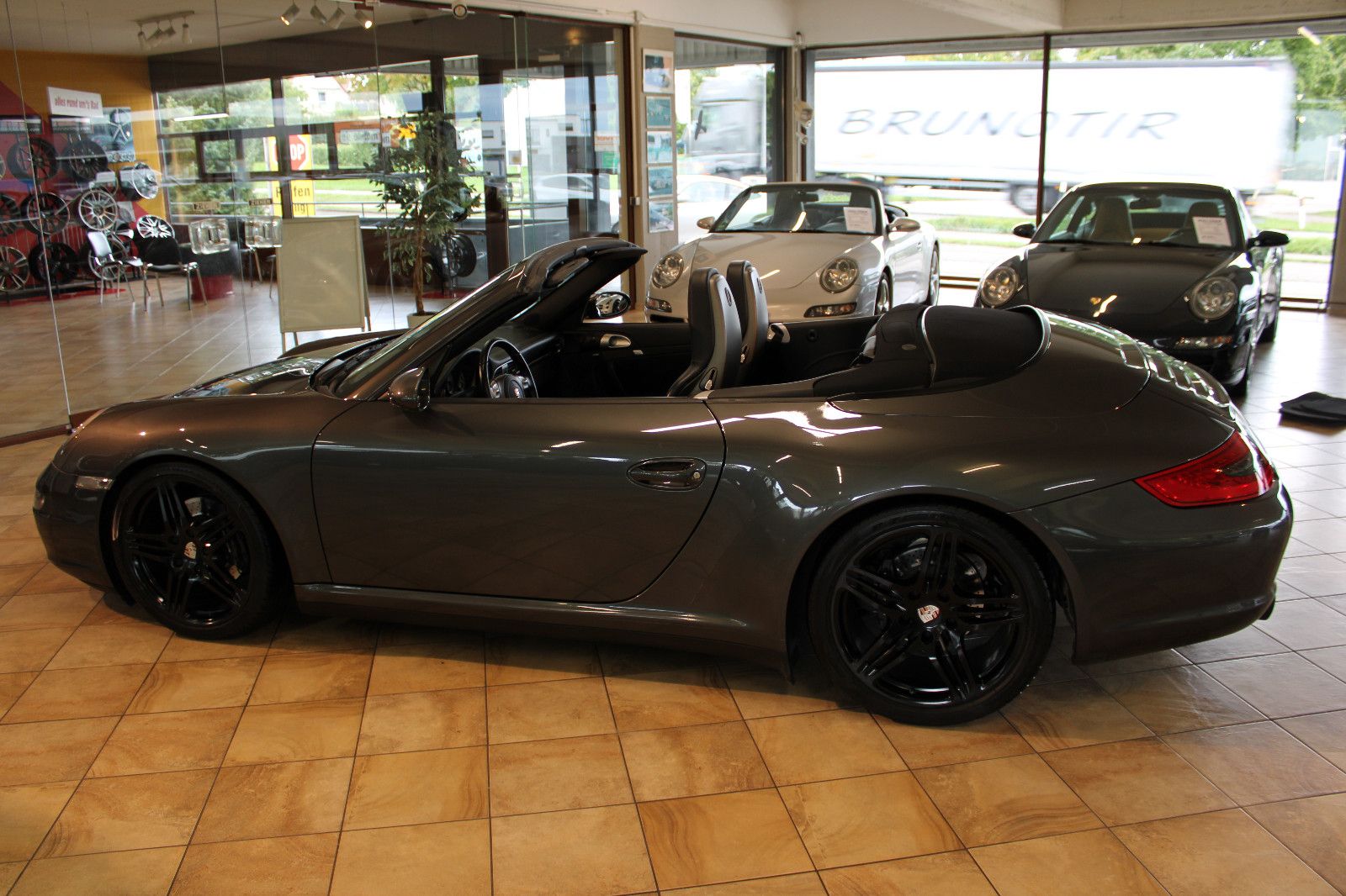 Porsche 997 997 Carrera 4 Cabrio *PTS Schiefer+Exclusive+TOP