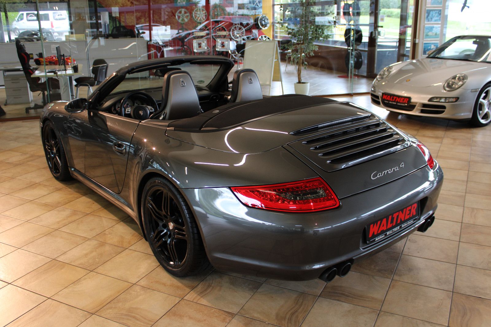Porsche 997 997 Carrera 4 Cabrio *PTS Schiefer+Exclusive+TOP
