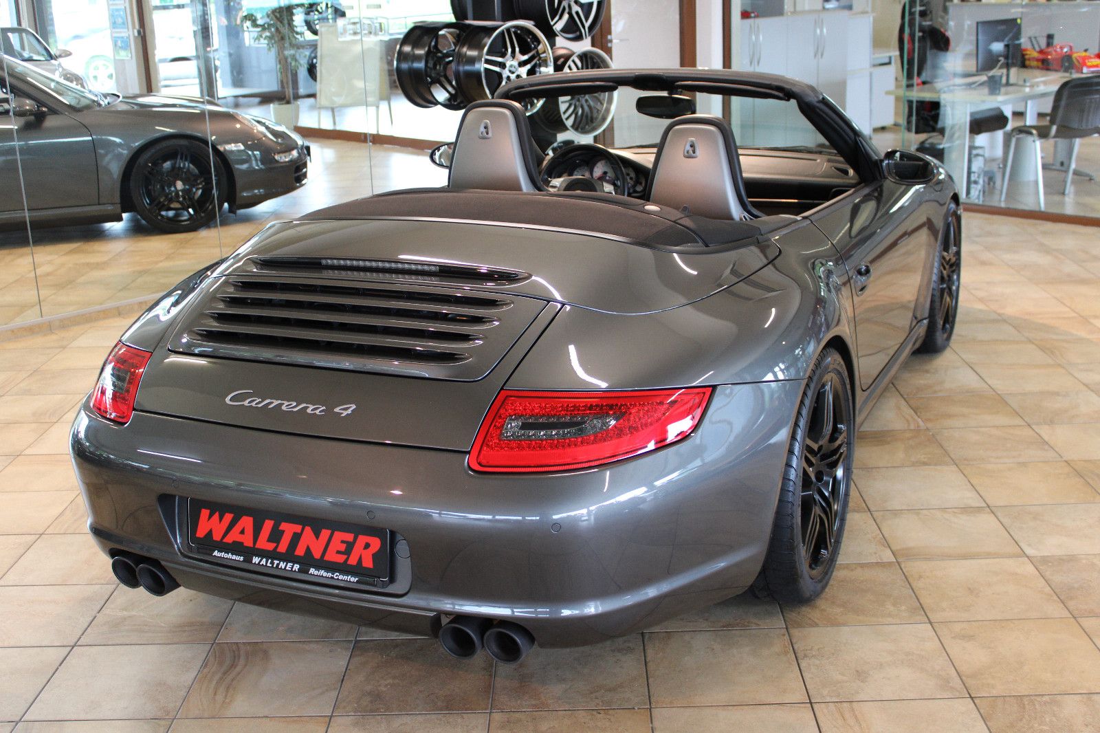 Porsche 997 997 Carrera 4 Cabrio *PTS Schiefer+Exclusive+TOP