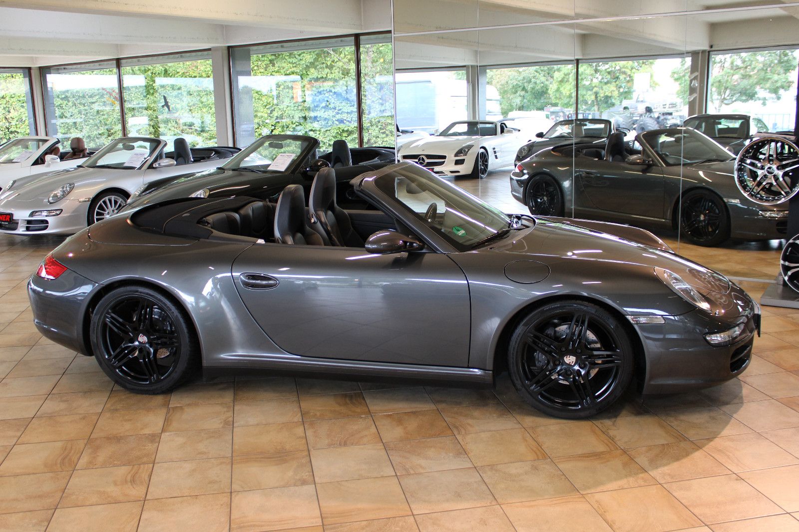 Porsche 997 997 Carrera 4 Cabrio *PTS Schiefer+Exclusive+TOP