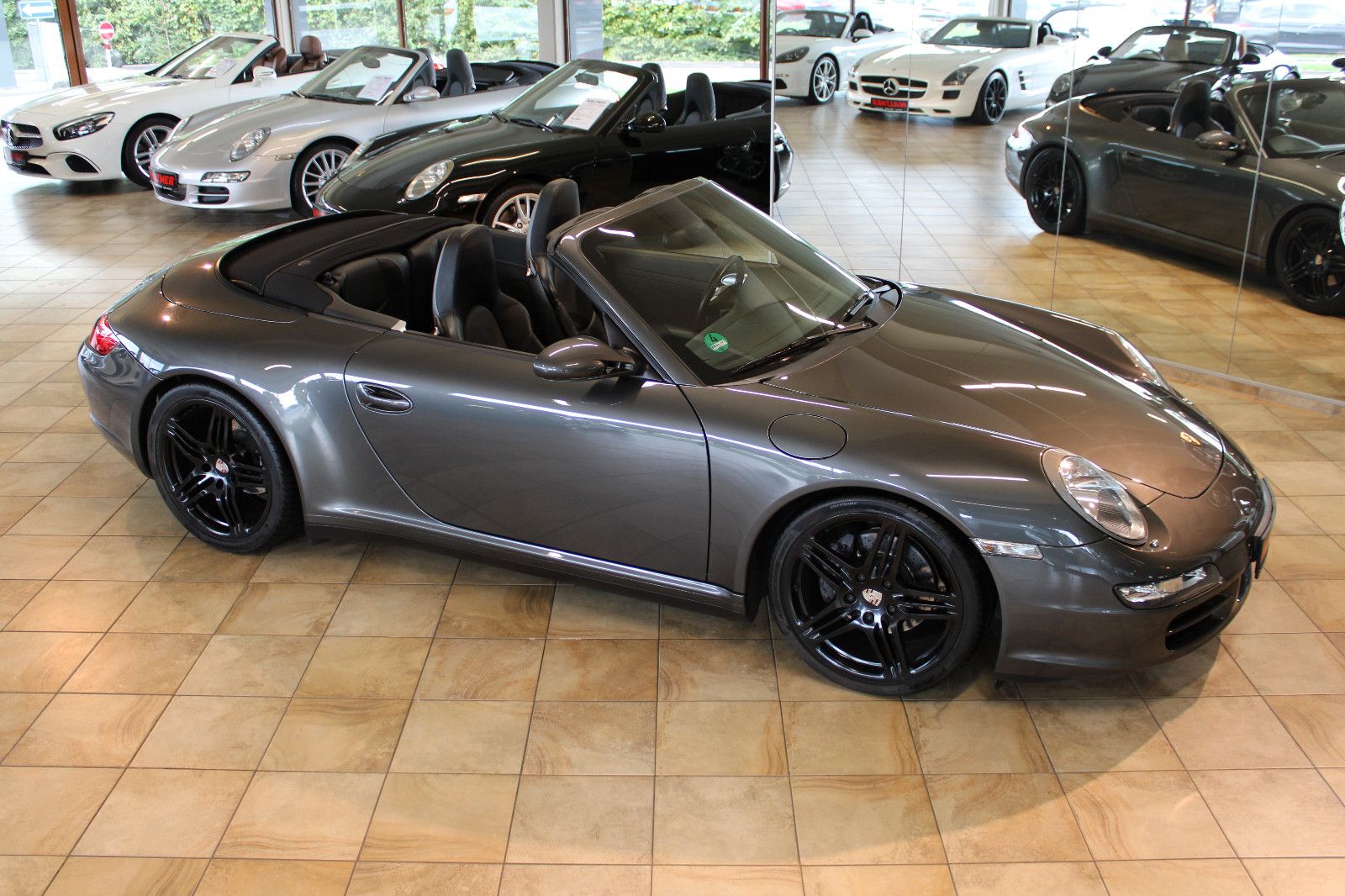 Porsche 997 997 Carrera 4 Cabrio *PTS Schiefer+Exclusive+TOP