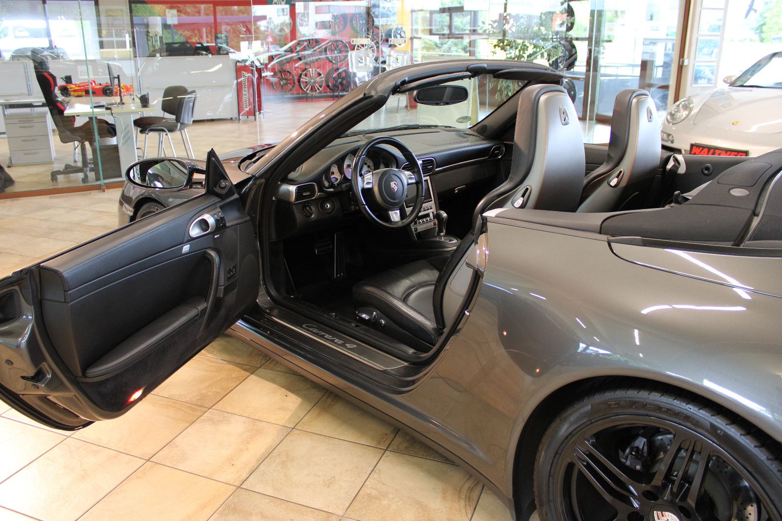 Porsche 997 997 Carrera 4 Cabrio *PTS Schiefer+Exclusive+TOP