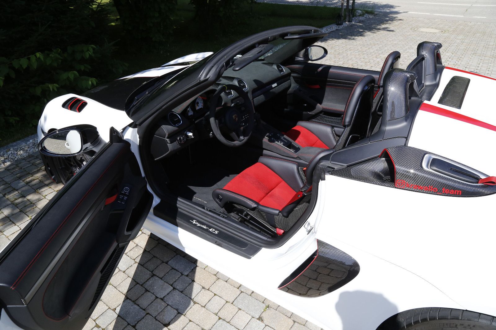 Porsche Andere 718 Spyder RS,Weissach,Lift,komplett foiliert